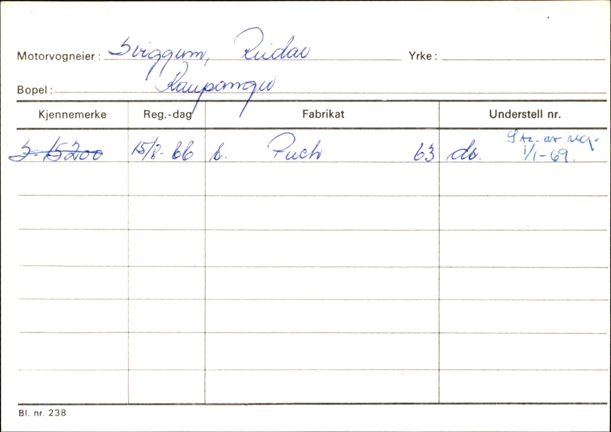 Statens vegvesen, Sogn og Fjordane vegkontor, AV/SAB-A-5301/4/F/L0124: Eigarregister Sogndal A-U, 1945-1975, p. 2548