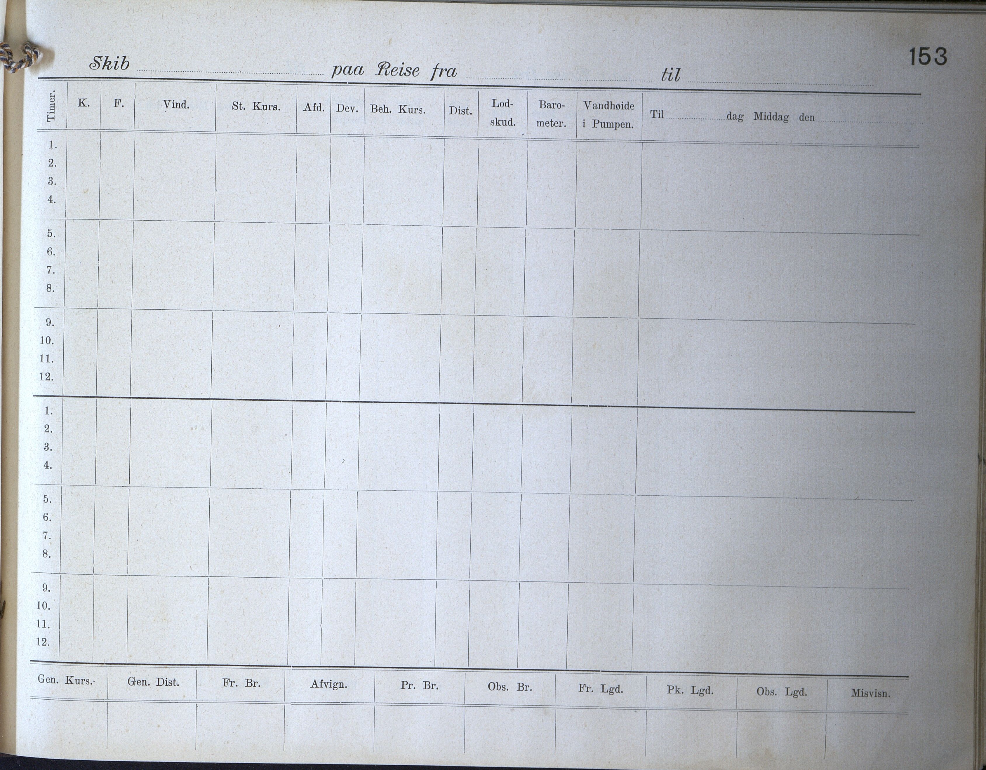 Fartøysarkivet, AAKS/PA-1934/F/L0272: Pehr Ugland (bark), 1891-1929, p. 153