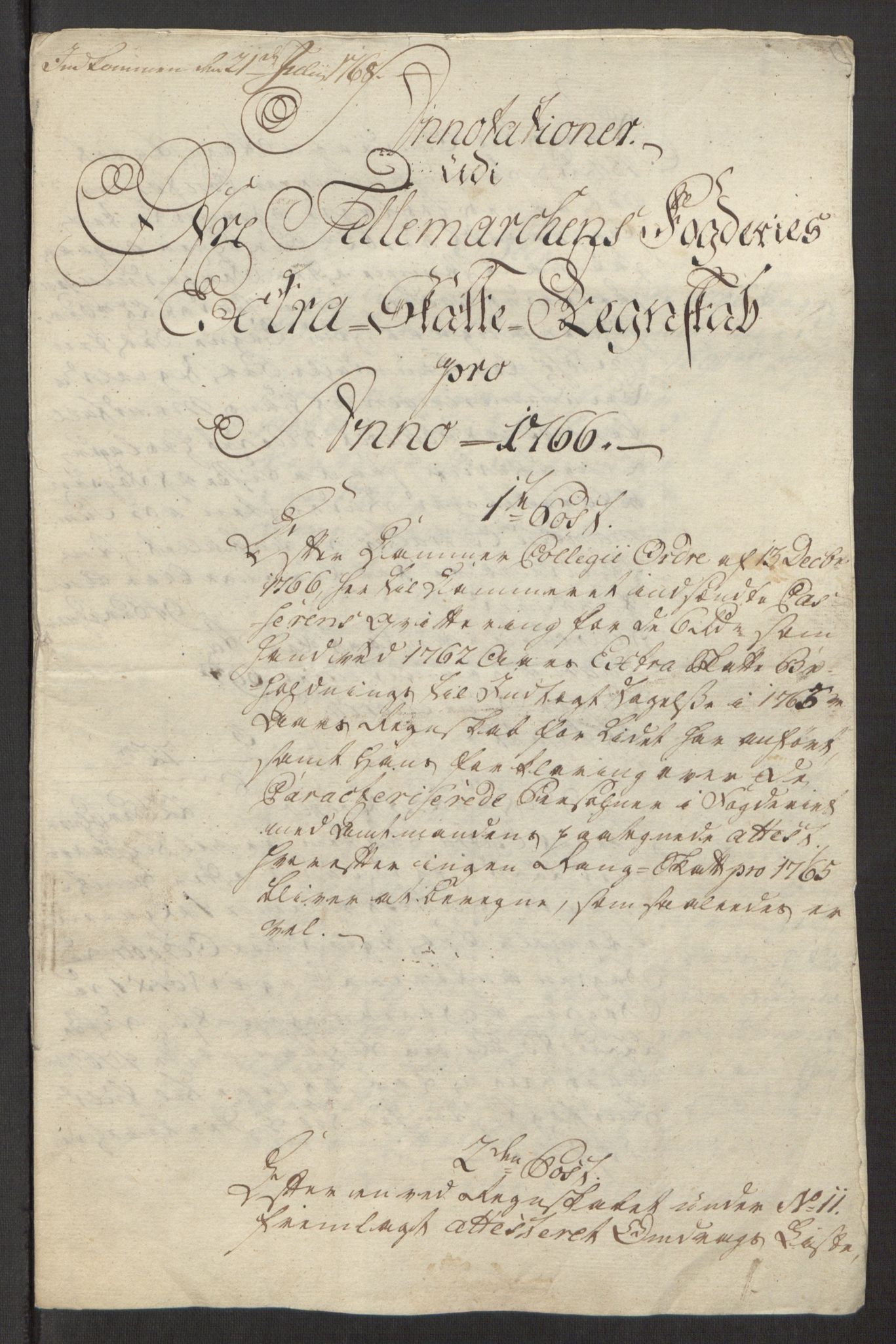 Rentekammeret inntil 1814, Reviderte regnskaper, Fogderegnskap, AV/RA-EA-4092/R38/L2293: Ekstraskatten Øvre Telemark, 1762-1770, p. 83