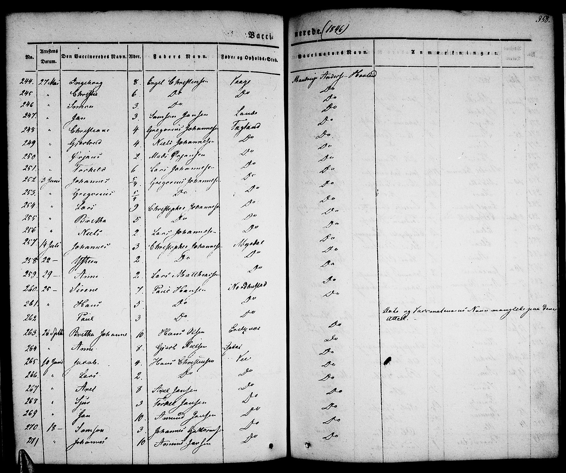Tysnes sokneprestembete, AV/SAB-A-78601/H/Haa: Parish register (official) no. A 9, 1837-1848, p. 358