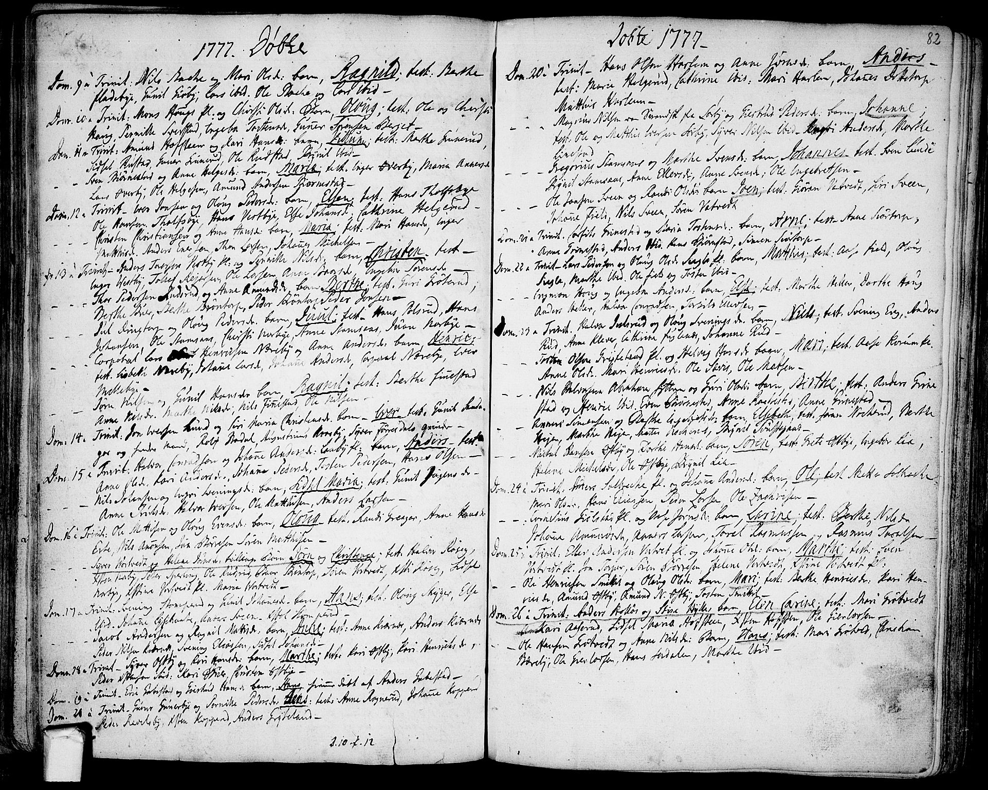 Rakkestad prestekontor Kirkebøker, AV/SAO-A-2008/F/Fa/L0003: Parish register (official) no. I 3, 1752-1777, p. 82