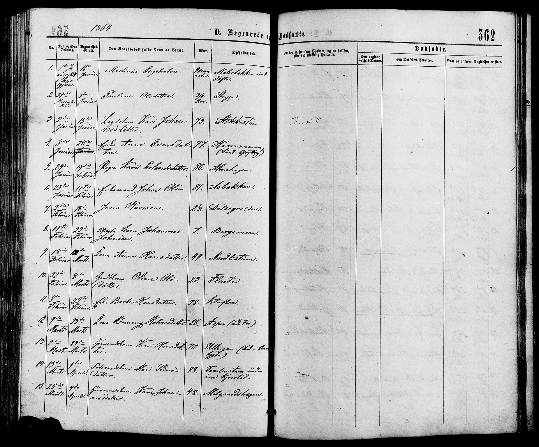 Sør-Fron prestekontor, SAH/PREST-010/H/Ha/Haa/L0002: Parish register (official) no. 2, 1864-1880, p. 362