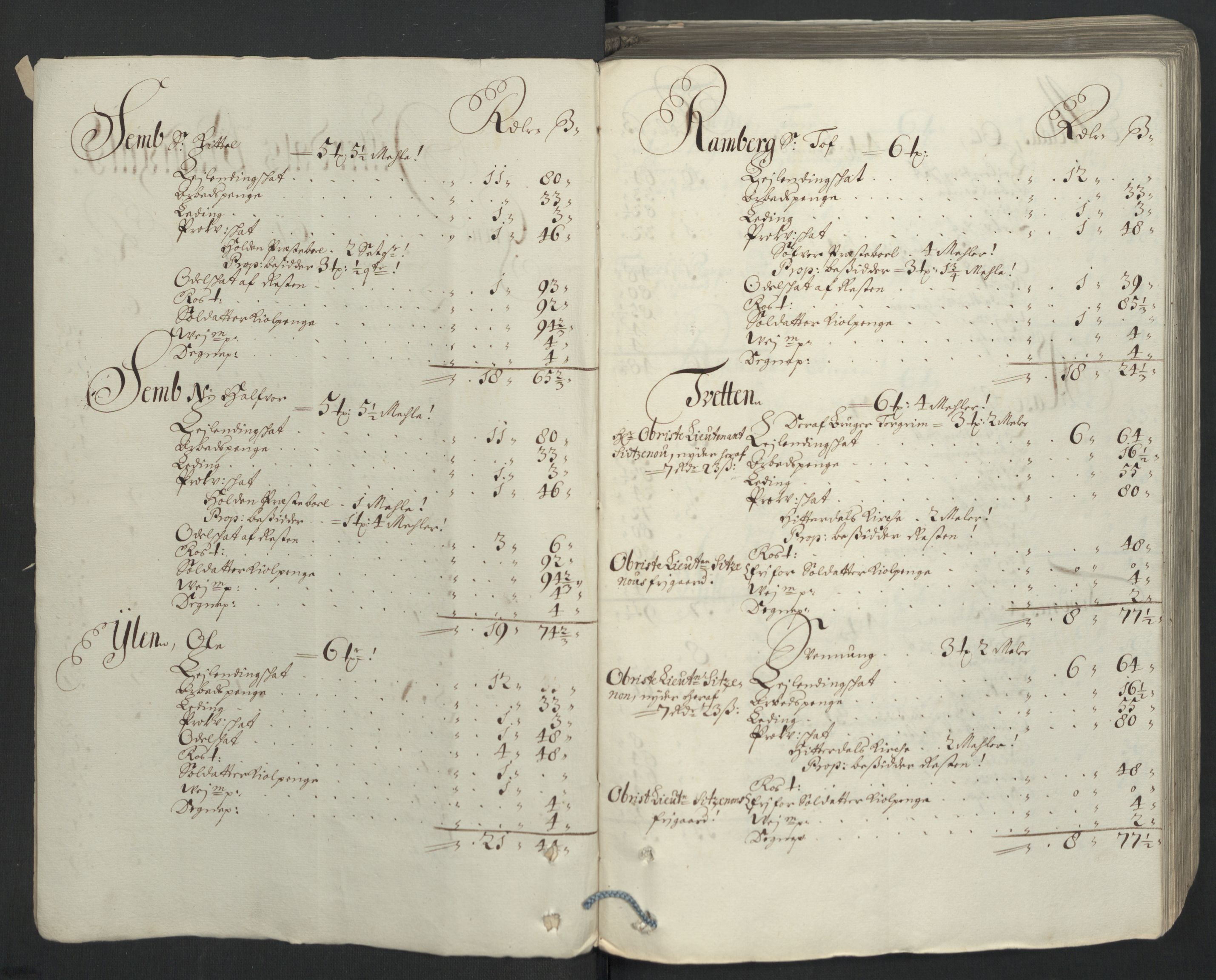 Rentekammeret inntil 1814, Reviderte regnskaper, Fogderegnskap, RA/EA-4092/R36/L2098: Fogderegnskap Øvre og Nedre Telemark og Bamble, 1698, p. 63