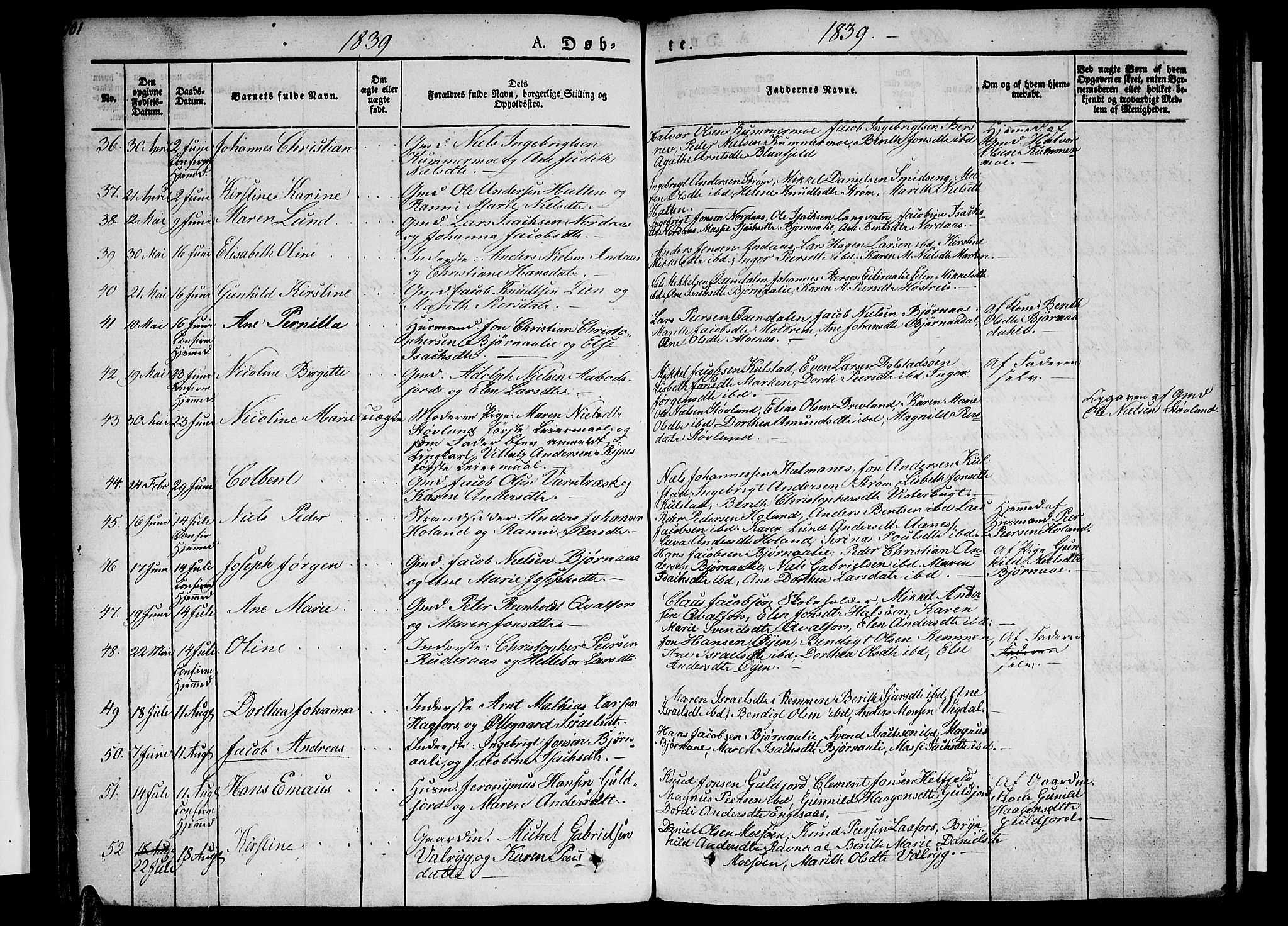 Ministerialprotokoller, klokkerbøker og fødselsregistre - Nordland, AV/SAT-A-1459/820/L0289: Parish register (official) no. 820A10, 1826-1845, p. 101