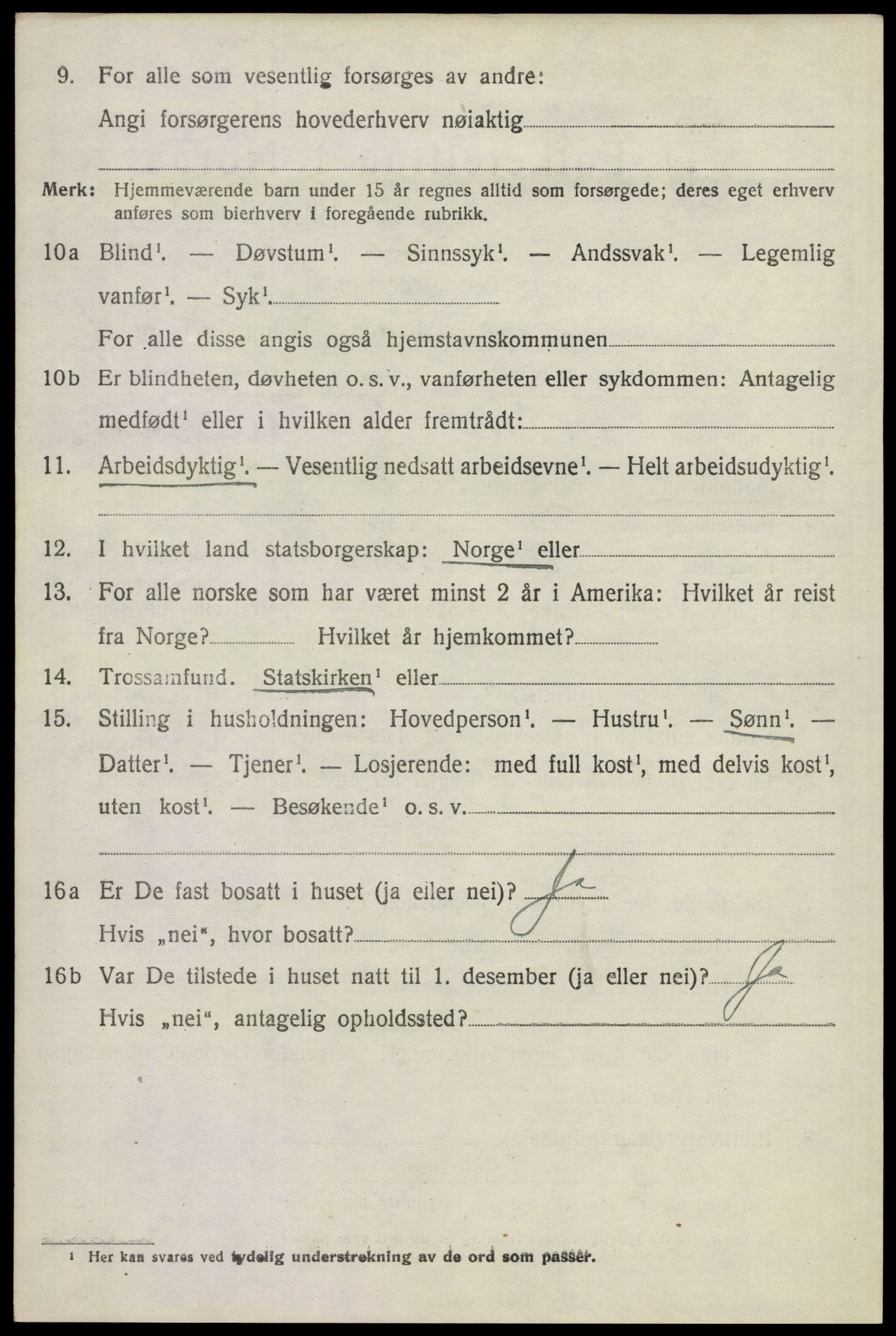 SAKO, 1920 census for Ytre Sandsvær, 1920, p. 1731