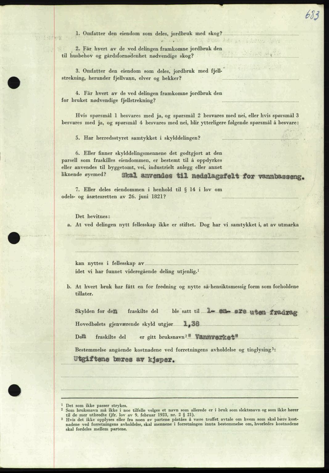 Nordmøre sorenskriveri, AV/SAT-A-4132/1/2/2Ca: Mortgage book no. A105, 1947-1947, Diary no: : 1790/1947