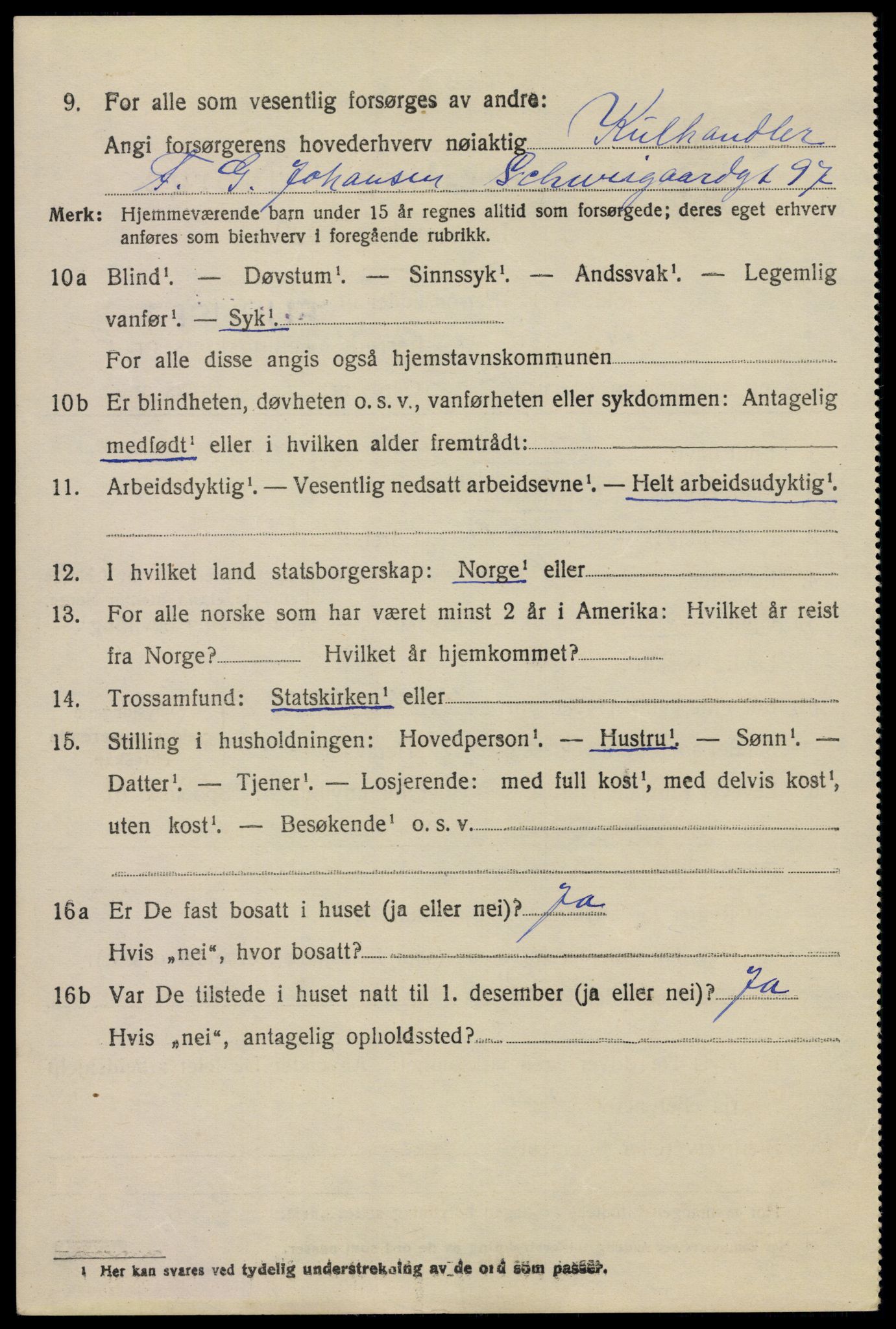 SAO, 1920 census for Aker, 1920, p. 122025