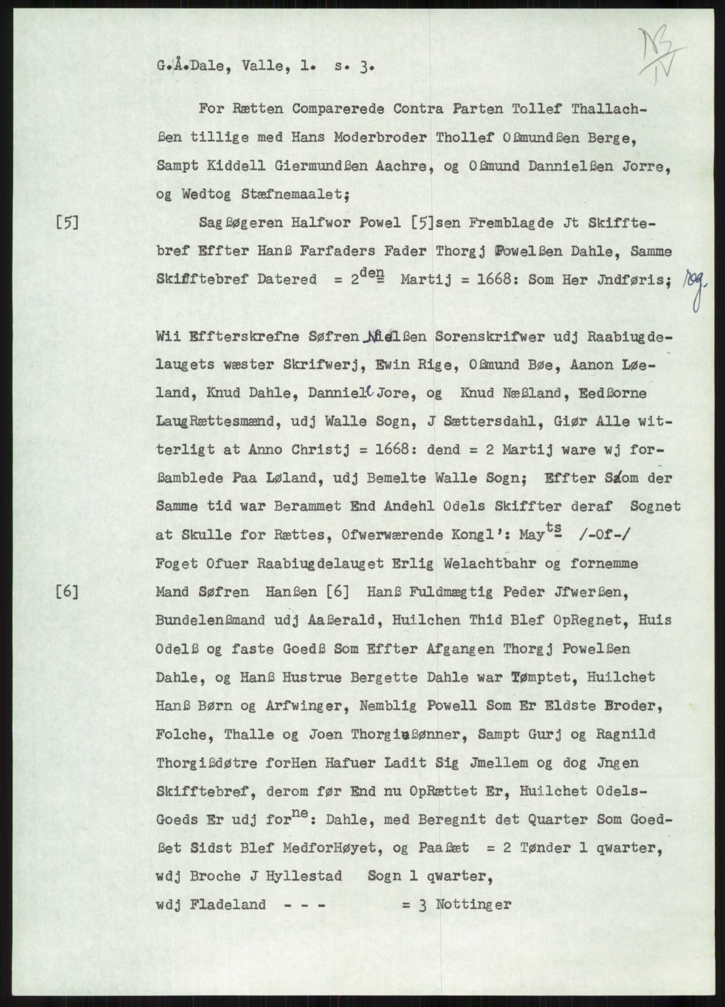 Samlinger til kildeutgivelse, Diplomavskriftsamlingen, AV/RA-EA-4053/H/Ha, p. 1597