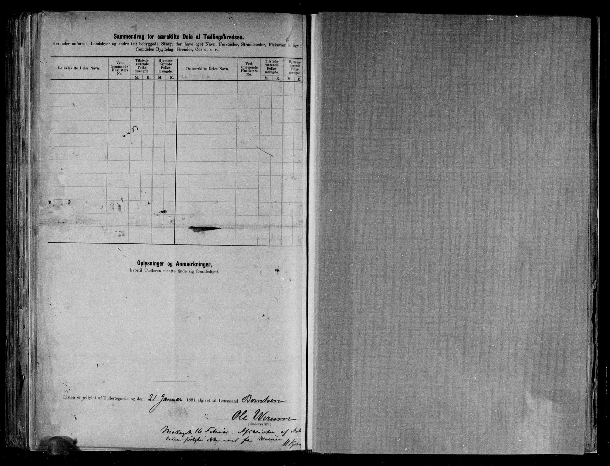 RA, 1891 census for 1850 Tysfjord, 1891, p. 14