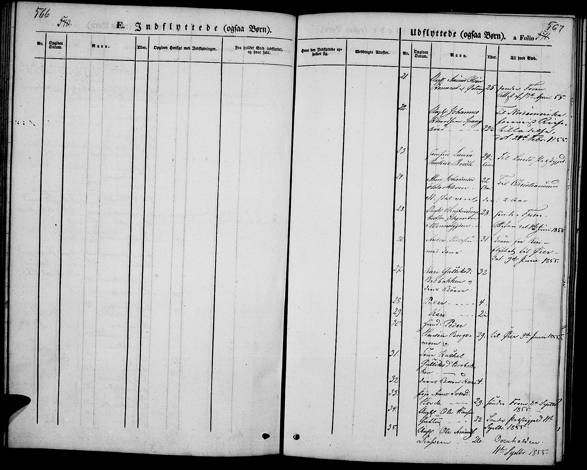 Ringebu prestekontor, SAH/PREST-082/H/Ha/Hab/L0003: Parish register (copy) no. 3, 1854-1866, p. 566-567