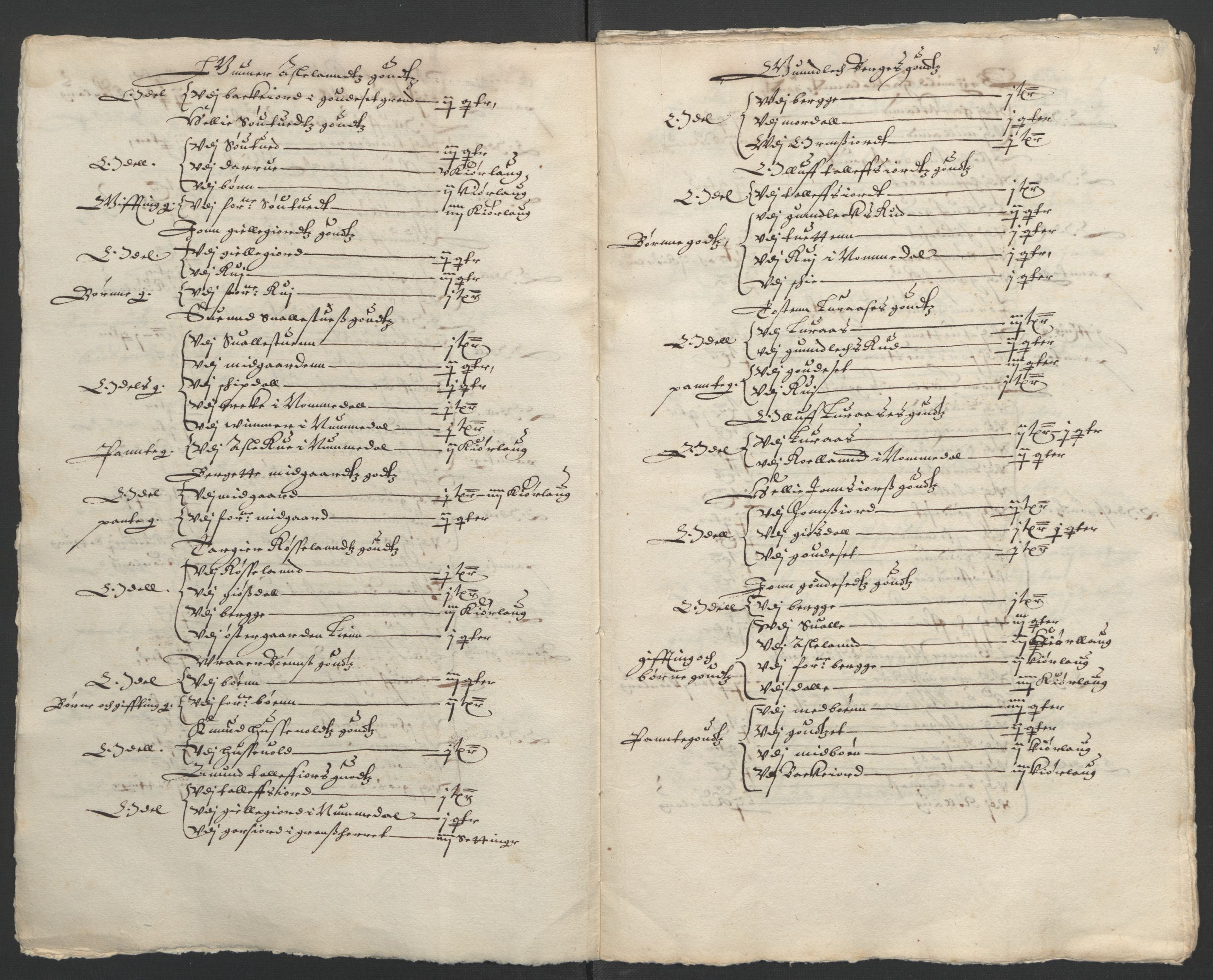 Stattholderembetet 1572-1771, AV/RA-EA-2870/Ek/L0009/0002: Jordebøker til utlikning av rosstjeneste 1624-1626: / Odelsjordebøker for Bratsberg len, 1624, p. 59