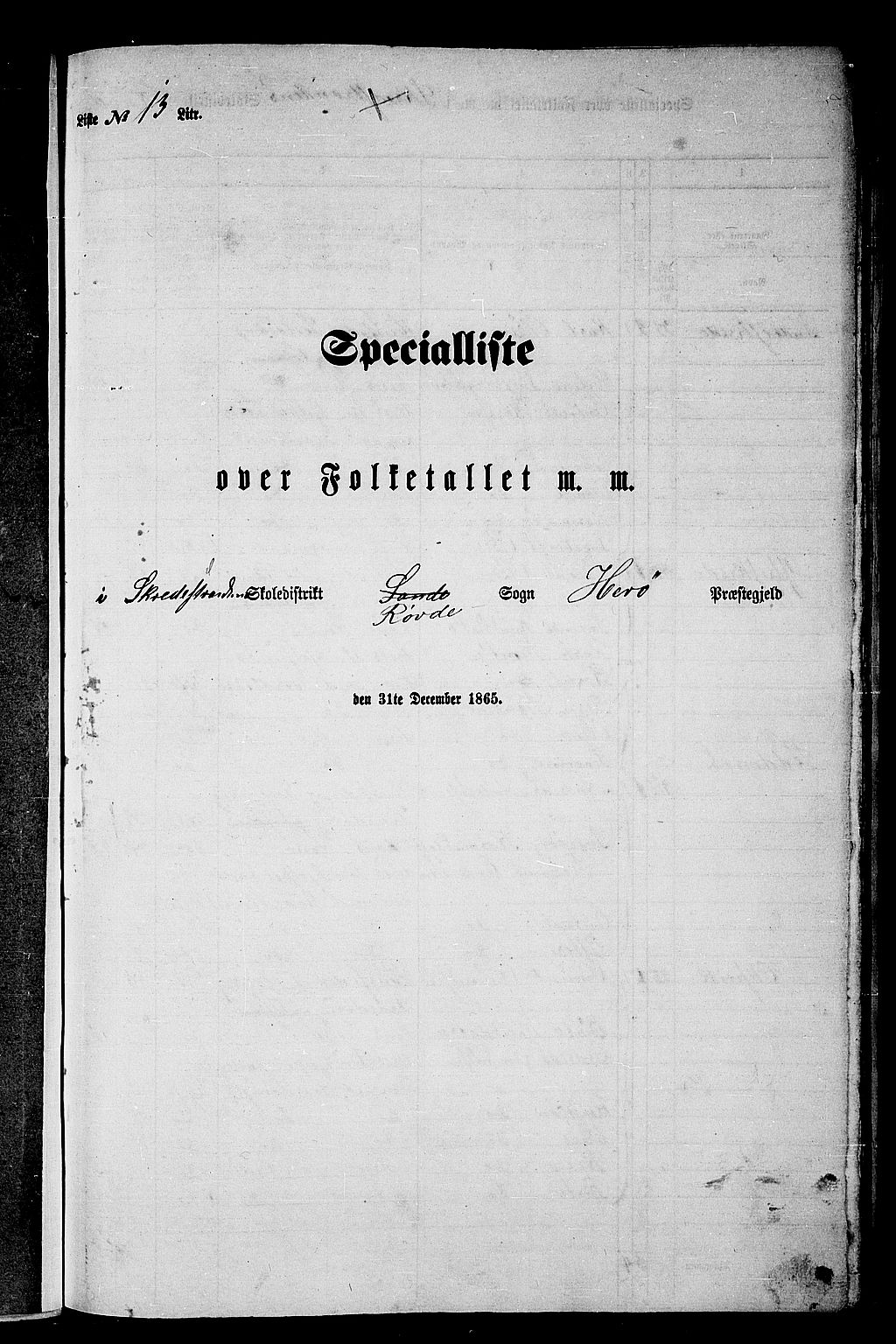 RA, 1865 census for Herøy, 1865, p. 176