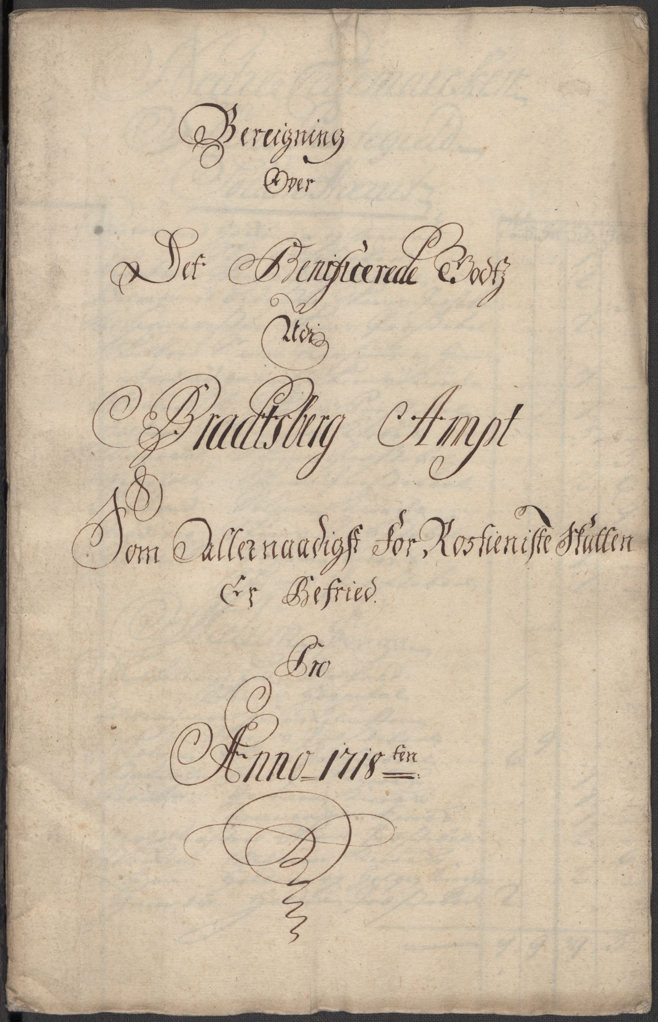 Rentekammeret inntil 1814, Reviderte regnskaper, Fogderegnskap, AV/RA-EA-4092/R36/L2130: Fogderegnskap Øvre og Nedre Telemark og Bamble, 1718, p. 59