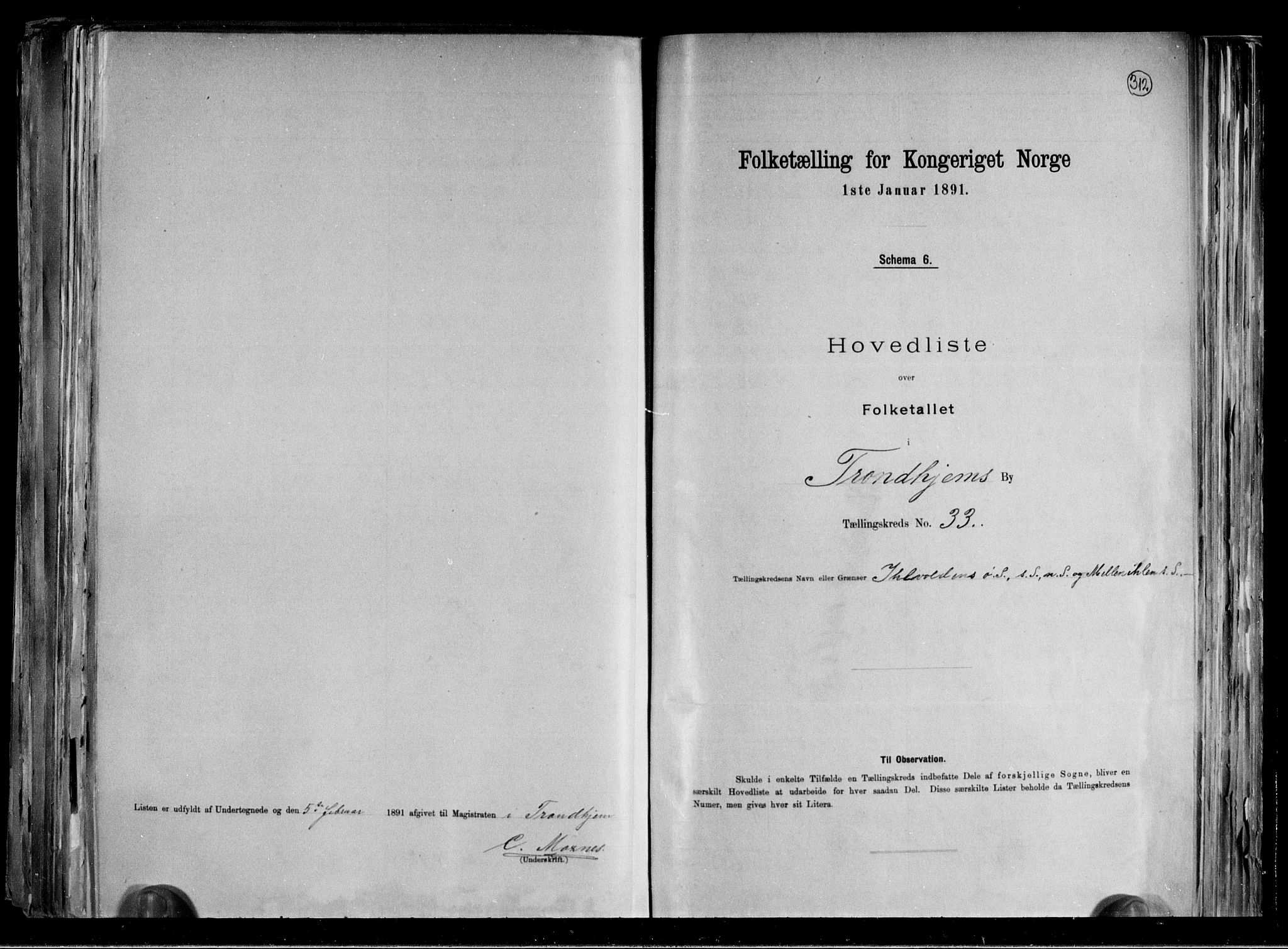 RA, 1891 census for 1601 Trondheim, 1891, p. 74