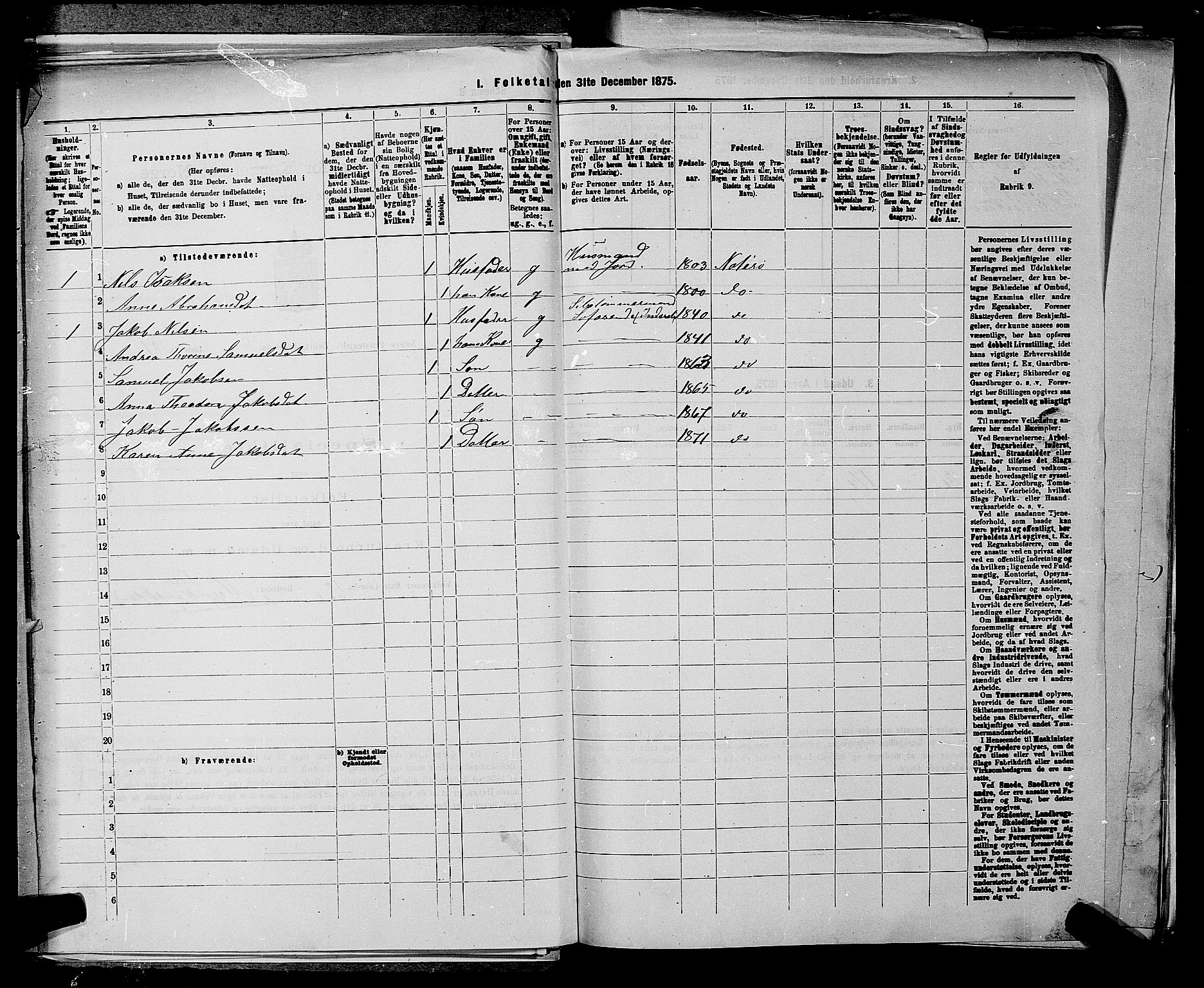 SAKO, 1875 census for 0722P Nøtterøy, 1875, p. 514