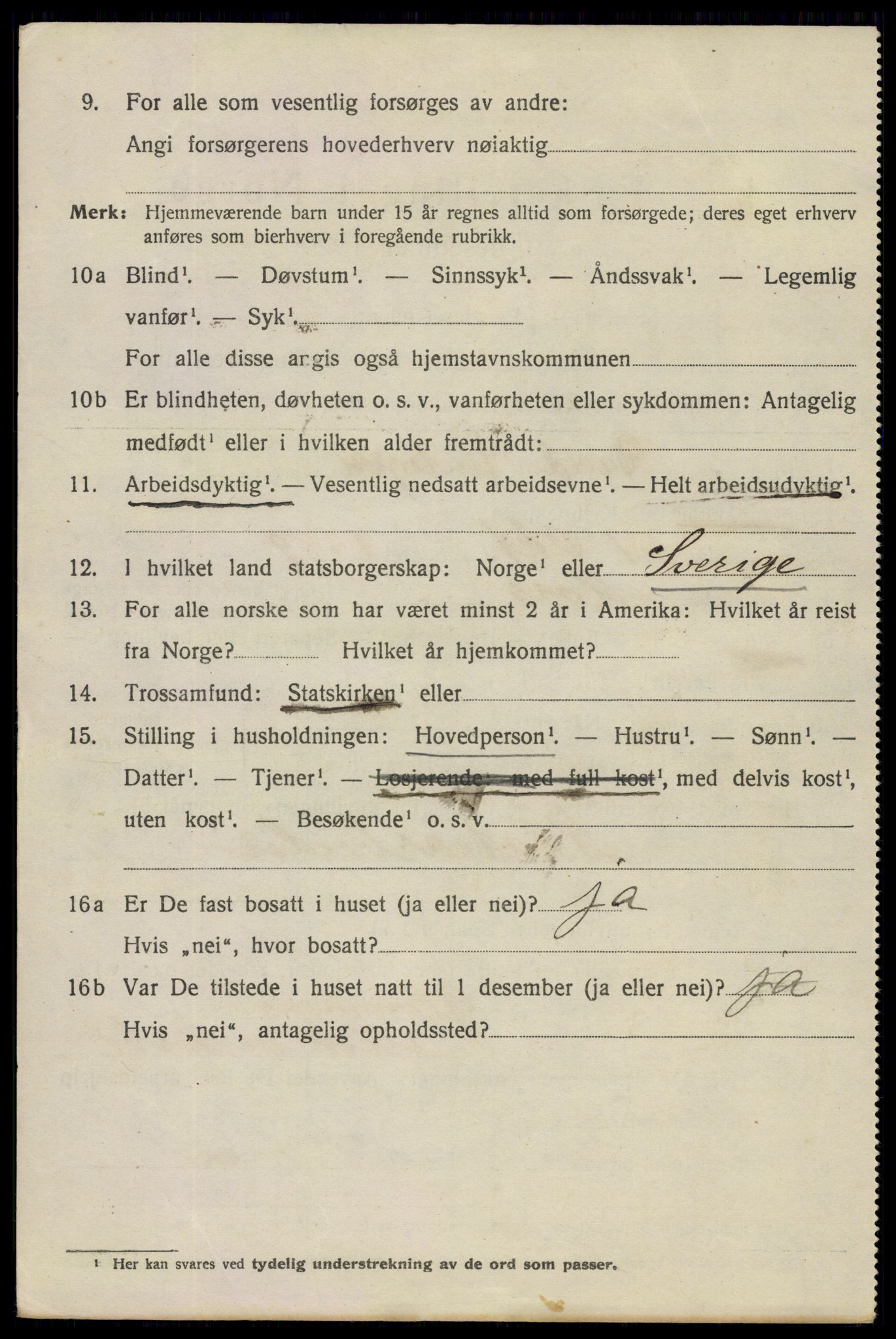 SAO, 1920 census for Fredrikstad, 1920, p. 21838