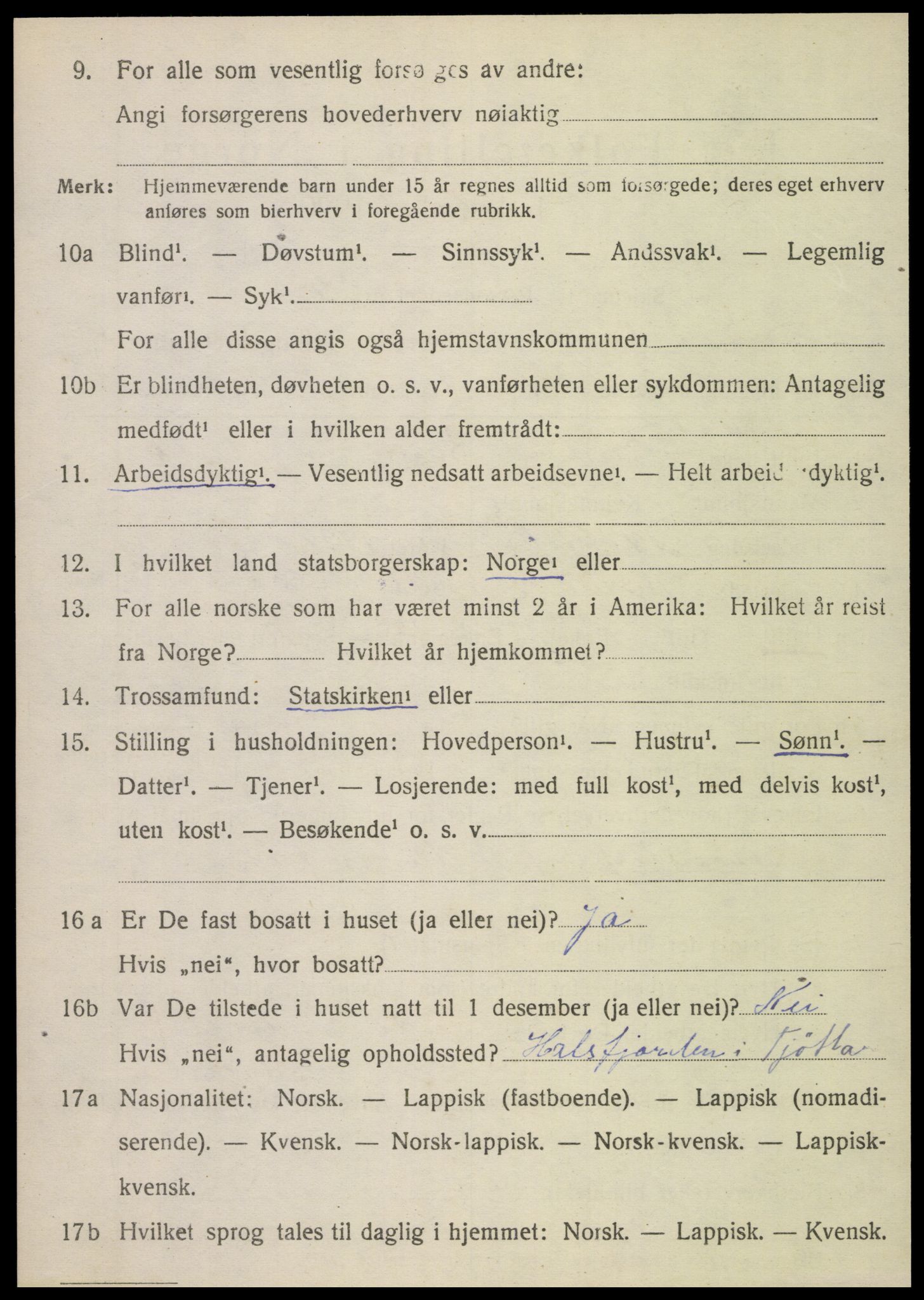 SAT, 1920 census for Herøy, 1920, p. 3441