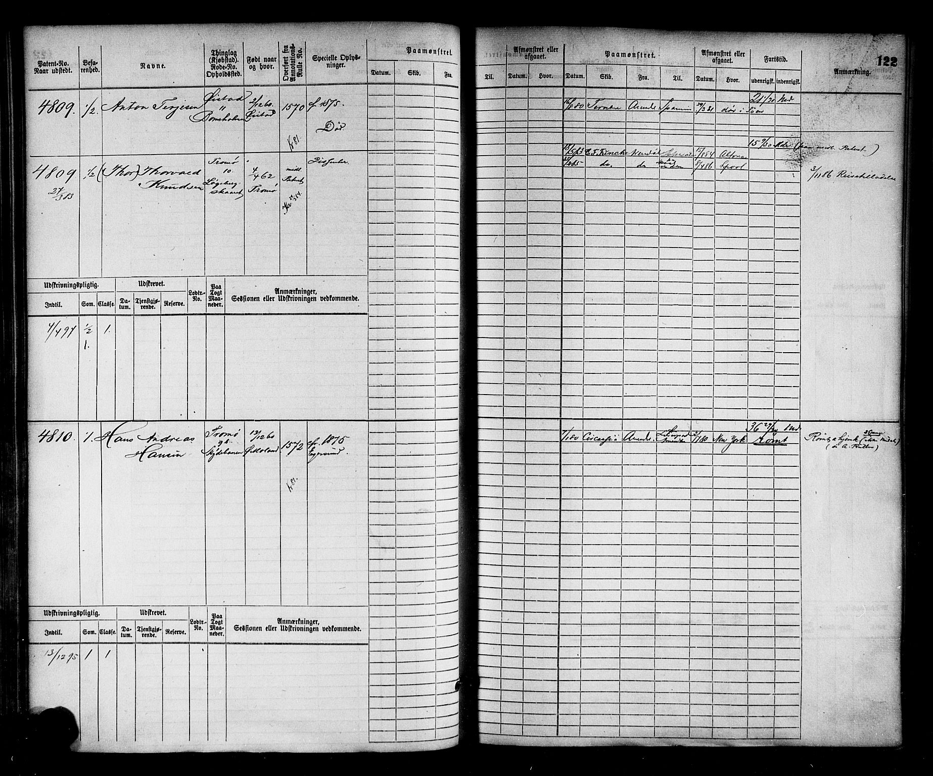 Arendal mønstringskrets, AV/SAK-2031-0012/F/Fb/L0016: Hovedrulle nr 4569-5322, S-14, 1879-1900, p. 128