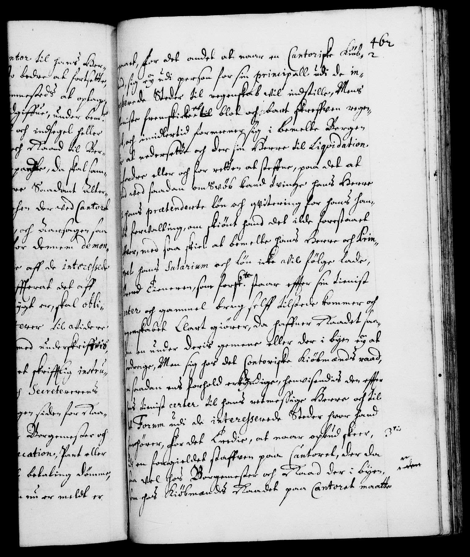 Danske Kanselli 1572-1799, AV/RA-EA-3023/F/Fc/Fca/Fcaa/L0008: Norske registre (mikrofilm), 1651-1656, p. 462a