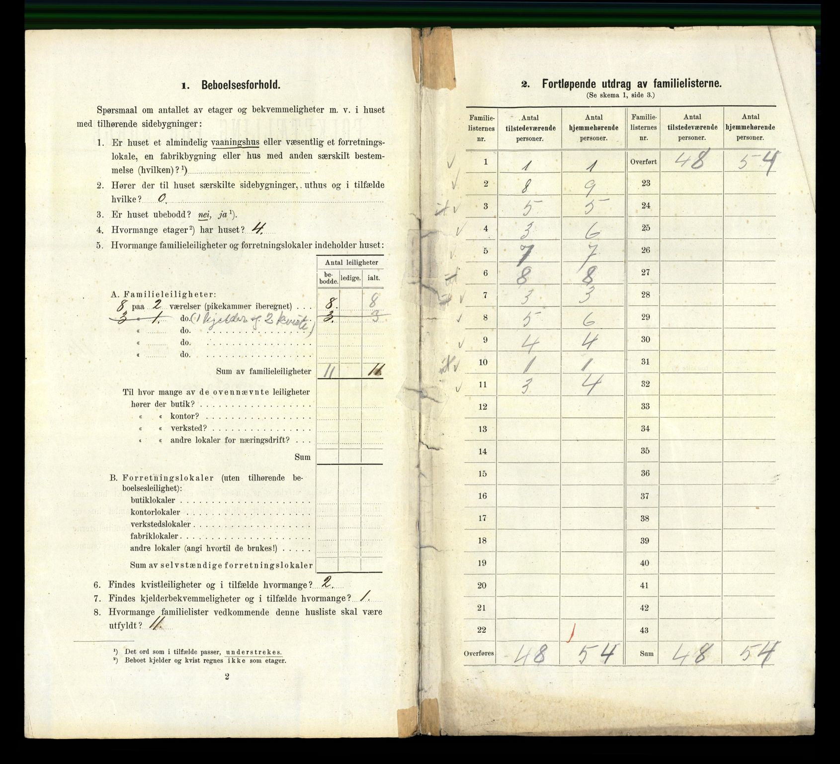 RA, 1910 census for Bergen, 1910, p. 40128