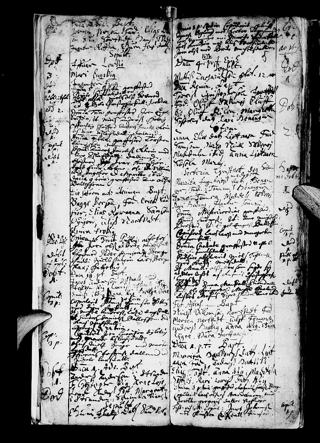 Os sokneprestembete, SAB/A-99929: Parish register (official) no. A 5, 1669-1760, p. 5