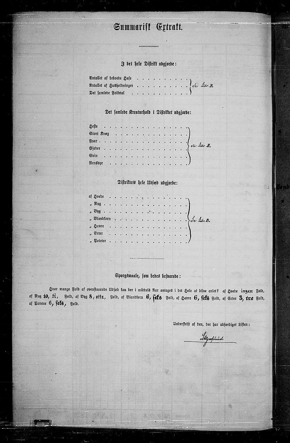 RA, 1865 census for Vestre Toten, 1865, p. 148