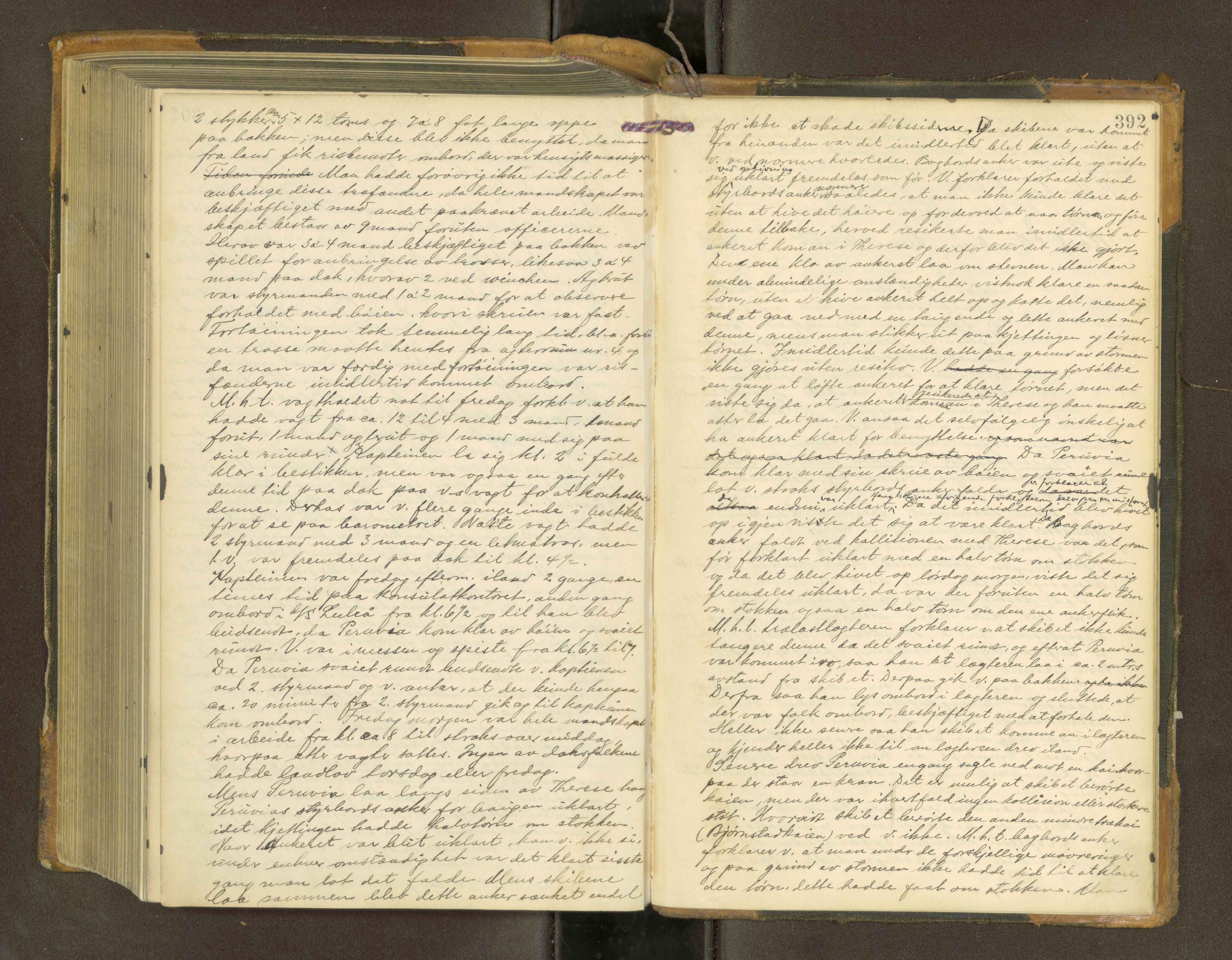 Steigen og Ofoten sorenskriveri, AV/SAT-A-0030/1/1/1E/L0003: Forhandlinger, 1899-1910, p. 391b-392a