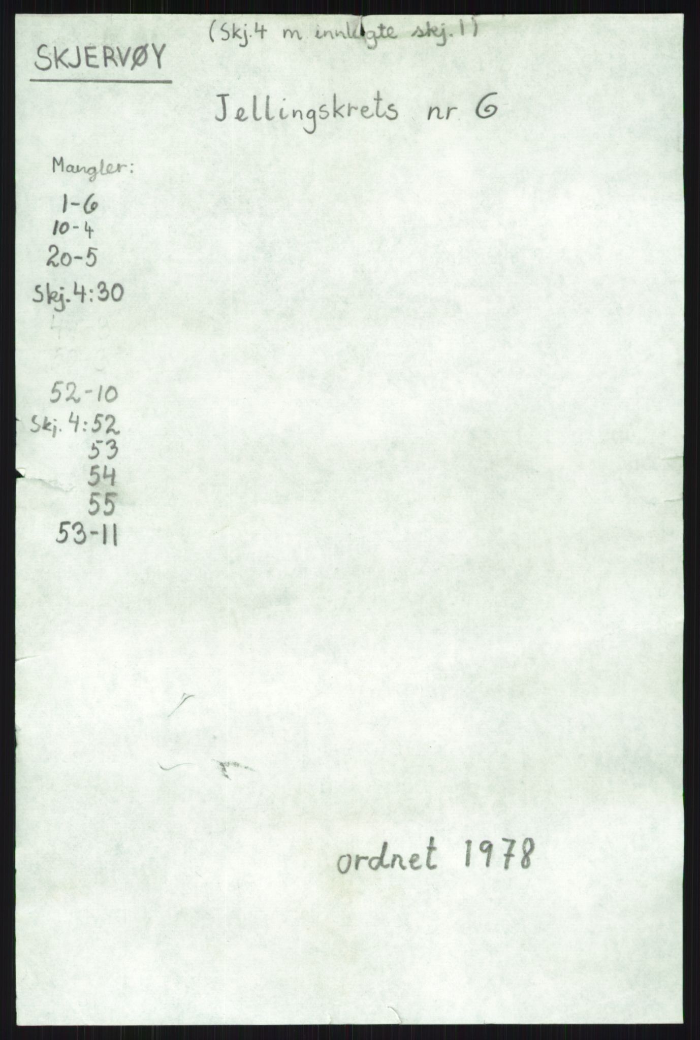 SATØ, 1920 census for Skjervøy, 1920, p. 3502