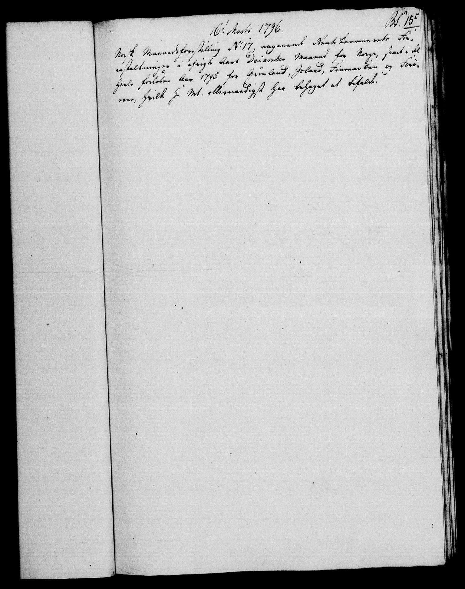 Rentekammeret, Renteskriverkontorene, AV/RA-EA-3115/M/Mf/Mfb/L0003: Relasjons- og resolusjonsprotokoll med register (merket RK 54.9), 1796-1798