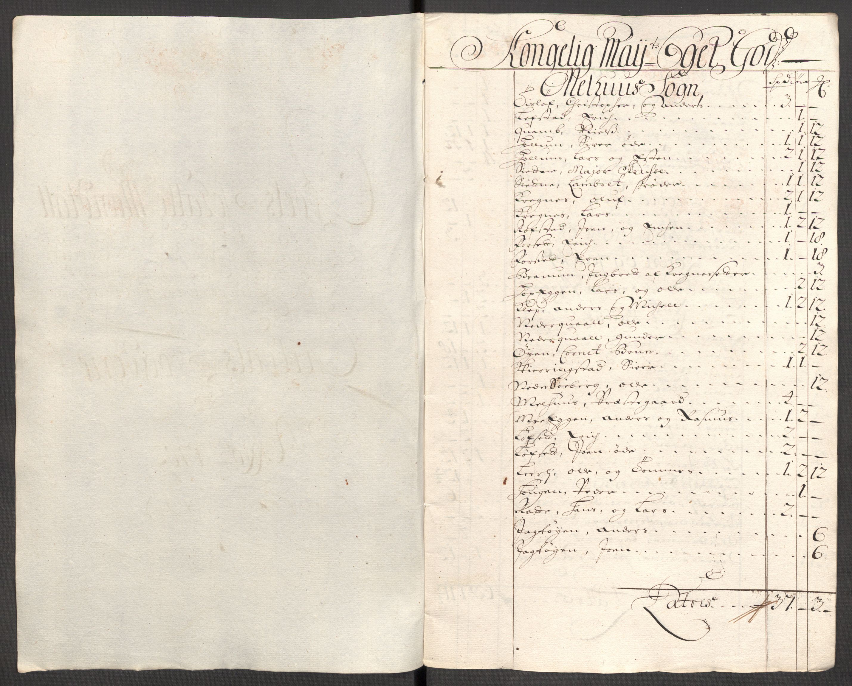Rentekammeret inntil 1814, Reviderte regnskaper, Fogderegnskap, RA/EA-4092/R60/L3952: Fogderegnskap Orkdal og Gauldal, 1702, p. 367
