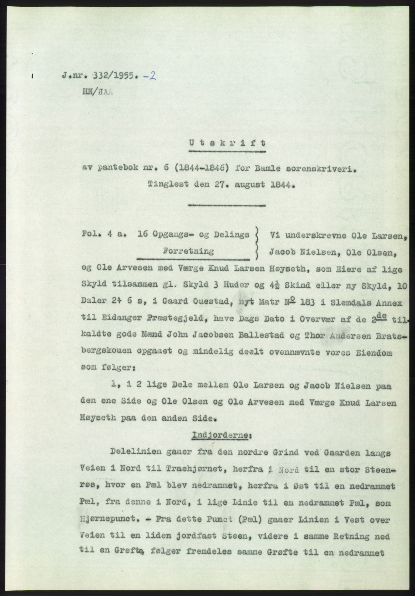 Statsarkivet i Kongsberg, SAKO/A-0001, 1955, p. 137