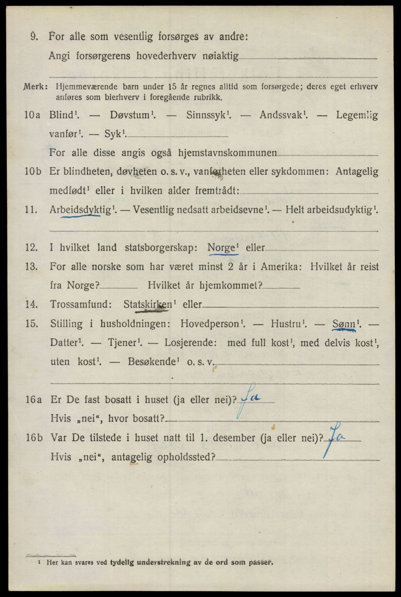 SAO, 1920 census for Glemmen, 1920, p. 15358