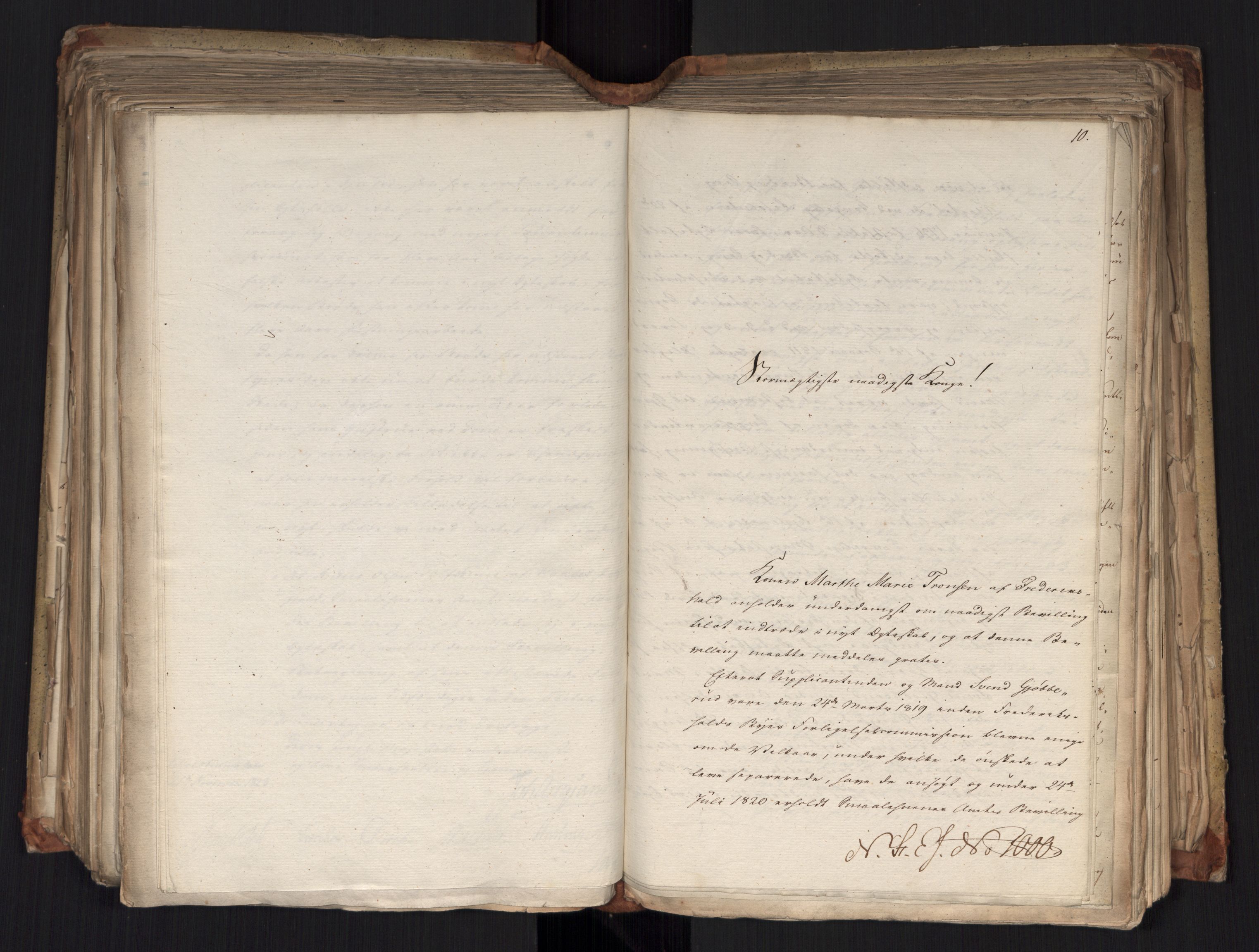 Statsrådsavdelingen i Stockholm, AV/RA-S-1003/D/Da/L0036: Regjeringsinnstillinger nr. 841-1114, 1823, p. 463