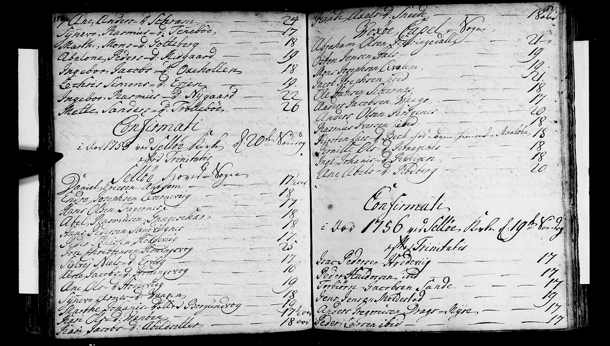 Selje sokneprestembete, AV/SAB-A-99938/H/Ha/Haa/Haaa: Parish register (official) no. A 4, 1743-1759, p. 150-151