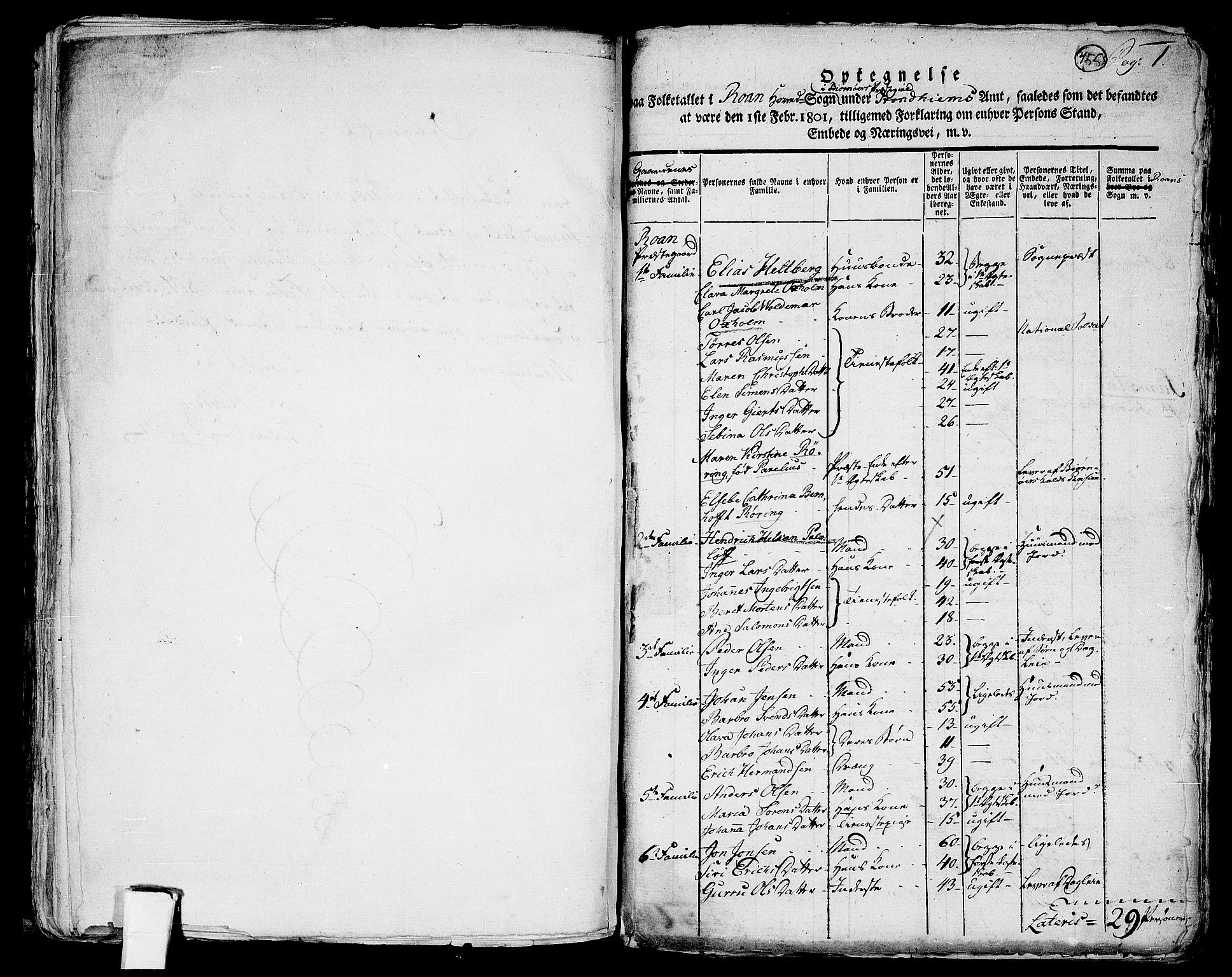 RA, 1801 census for 1632P Bjørnør, 1801, p. 754b-755a