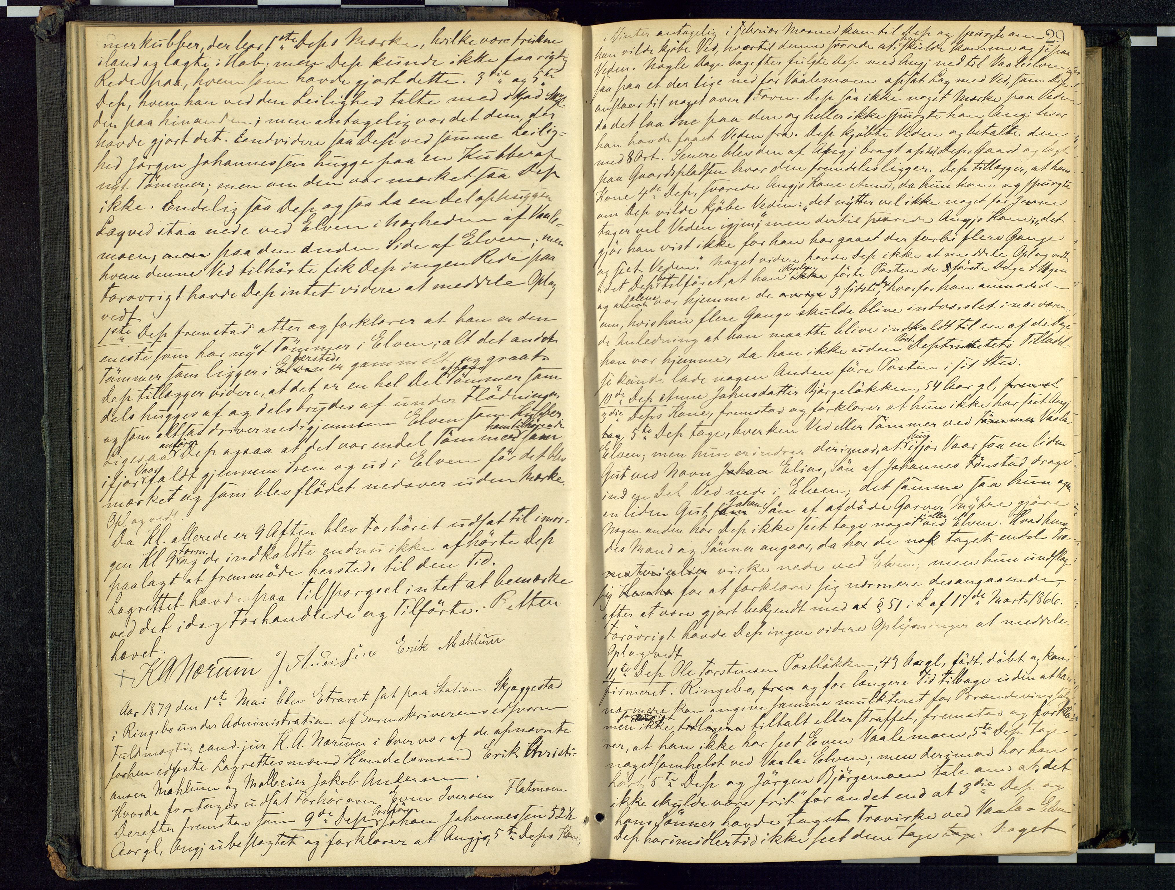 Mellom-Gudbrandsdal sorenskriveri, AV/SAH-TING-038/G/Gc/Gca/L0015: Ekstrarettsprotokoll, 1879-1884, p. 29