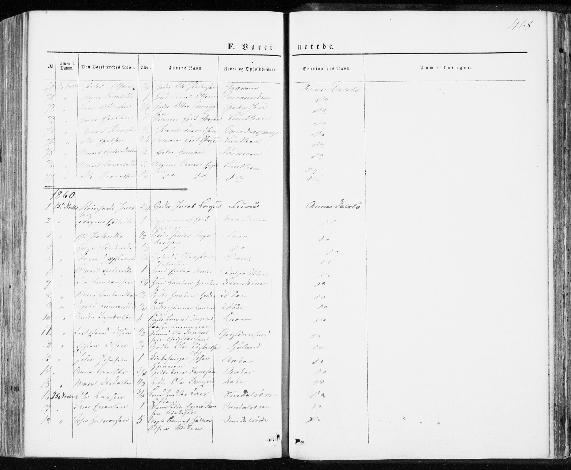 Ministerialprotokoller, klokkerbøker og fødselsregistre - Møre og Romsdal, SAT/A-1454/590/L1013: Parish register (official) no. 590A05, 1847-1877, p. 468