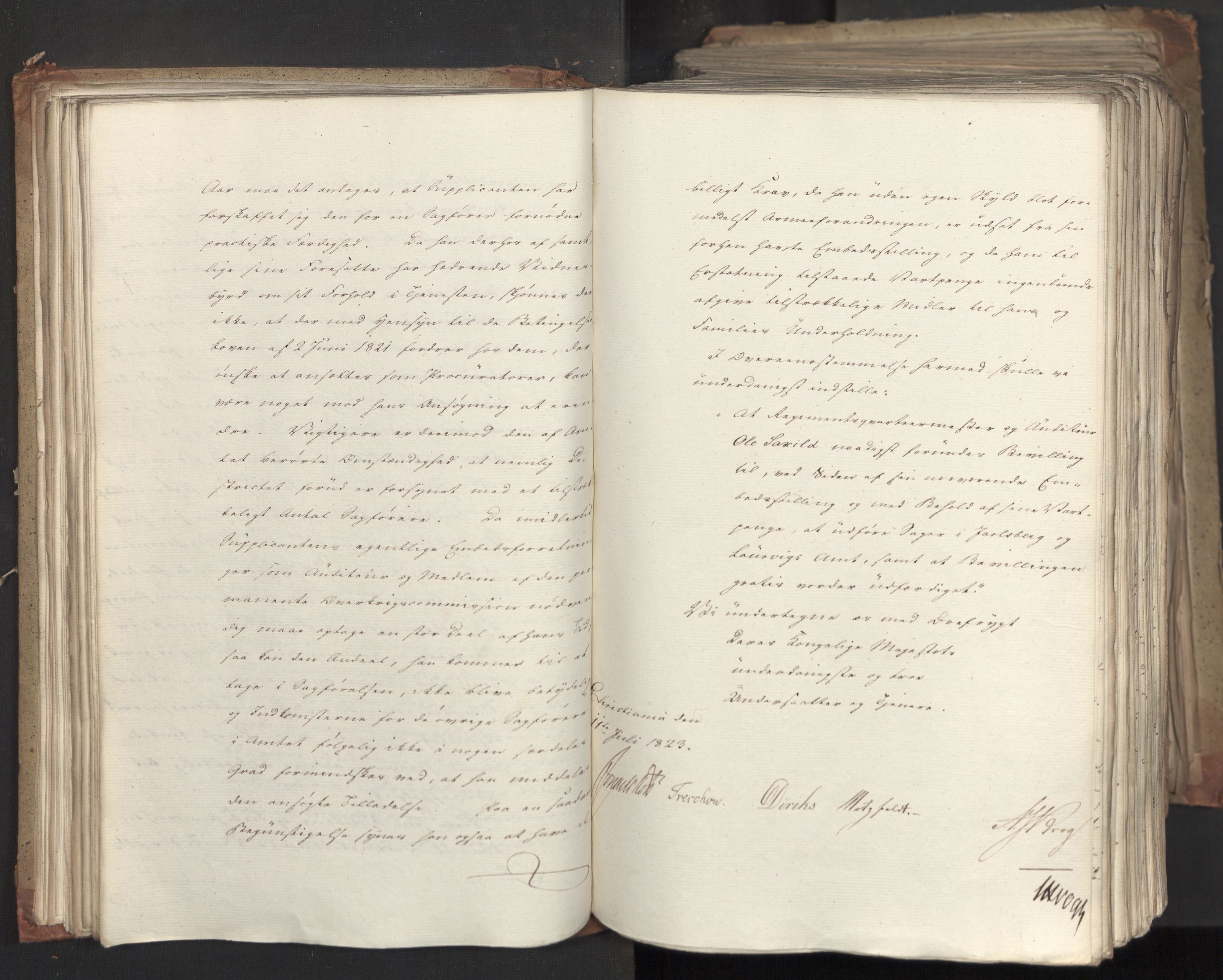 Statsrådsavdelingen i Stockholm, AV/RA-S-1003/D/Da/L0035: Regjeringsinnstillinger nr. 541-840, 1823, p. 60