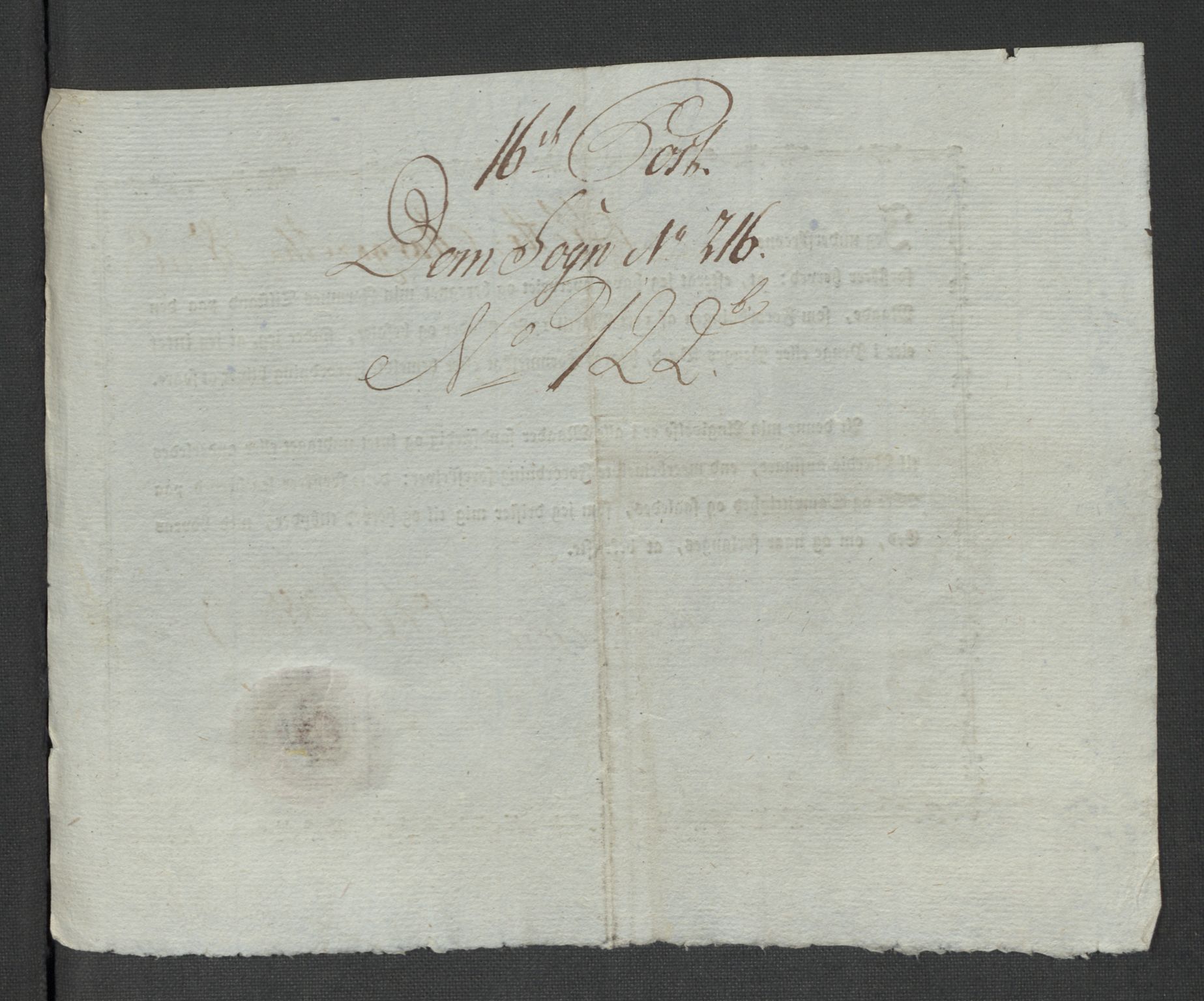 Rentekammeret inntil 1814, Reviderte regnskaper, Mindre regnskaper, AV/RA-EA-4068/Rf/Rfe/L0052:  Trondheim, 1789, p. 241