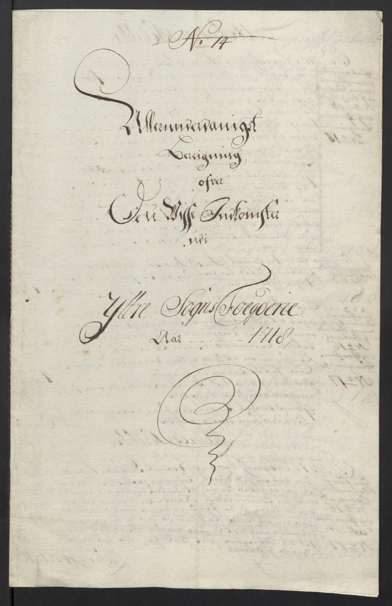 Rentekammeret inntil 1814, Reviderte regnskaper, Fogderegnskap, AV/RA-EA-4092/R52/L3321: Fogderegnskap Sogn, 1717-1718, p. 556