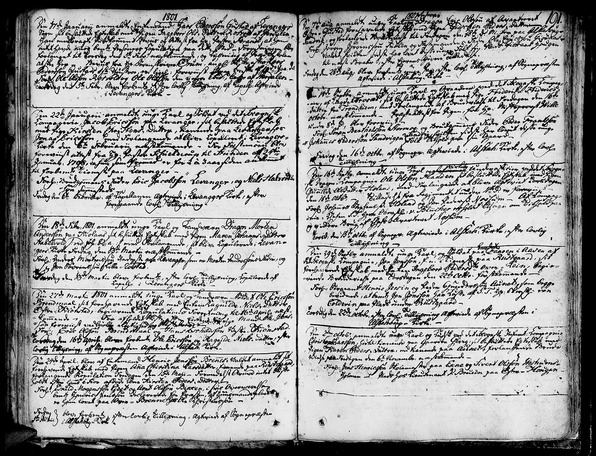 Ministerialprotokoller, klokkerbøker og fødselsregistre - Nord-Trøndelag, SAT/A-1458/717/L0142: Parish register (official) no. 717A02 /1, 1783-1809, p. 191