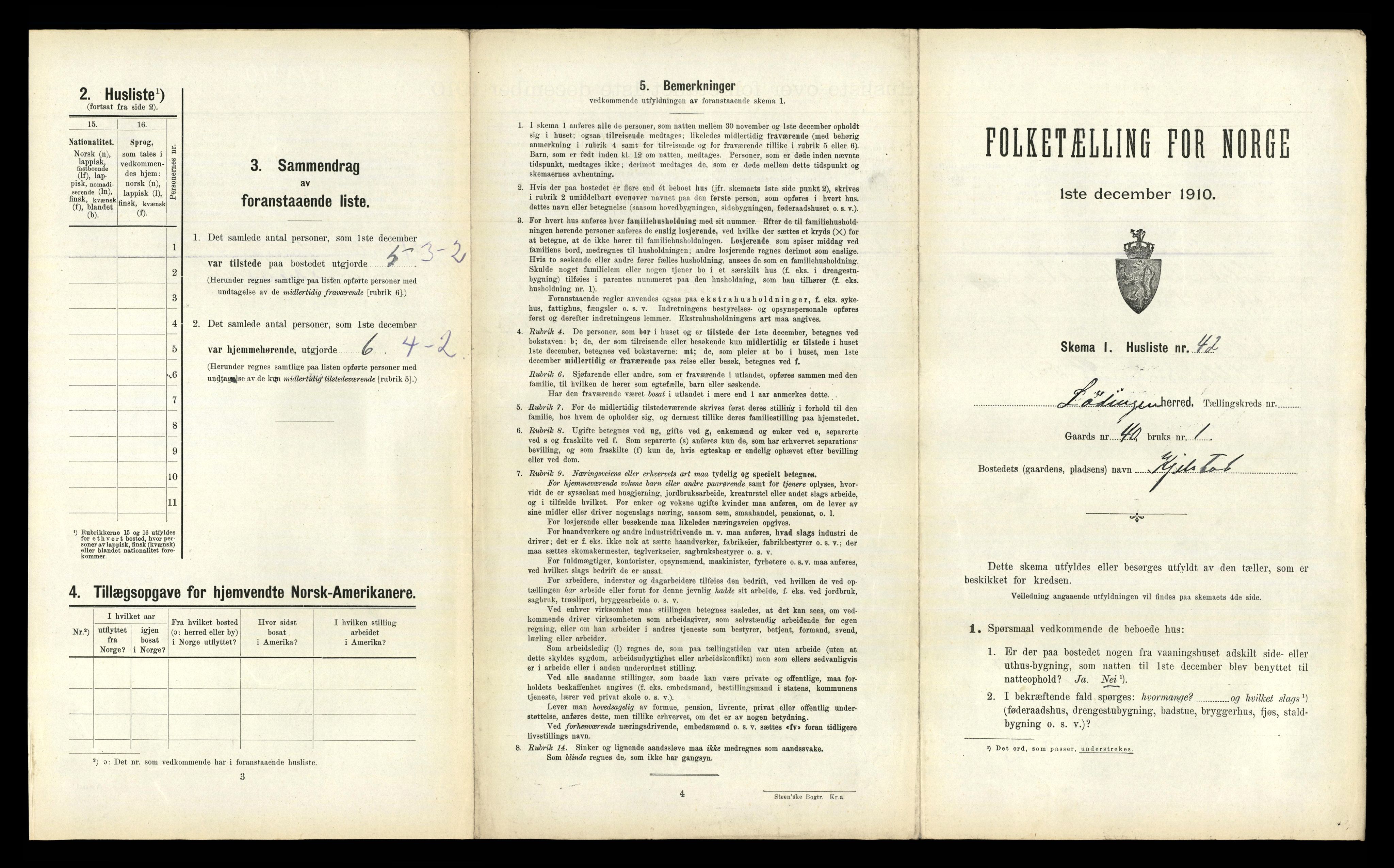 RA, 1910 census for Lødingen, 1910, p. 785