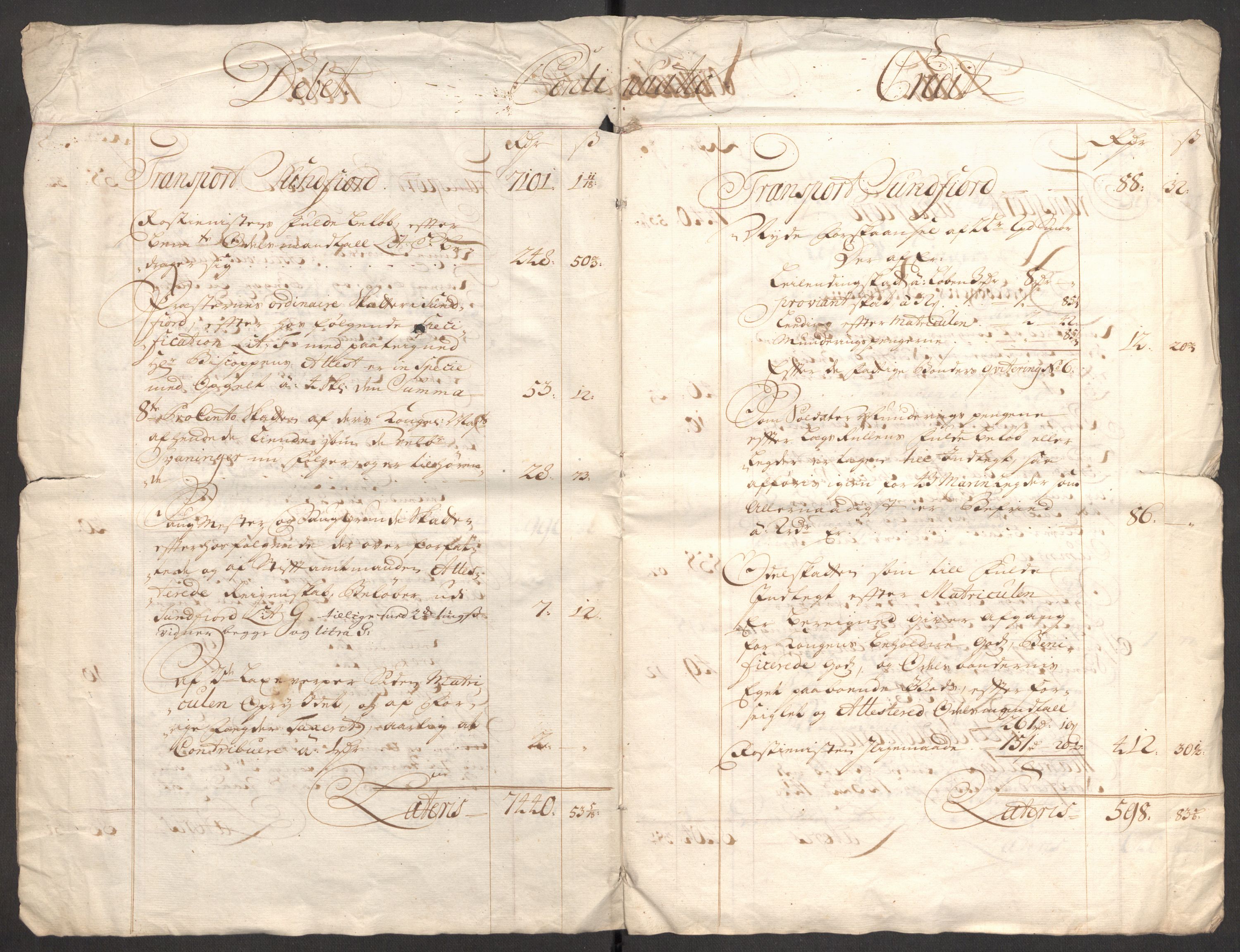 Rentekammeret inntil 1814, Reviderte regnskaper, Fogderegnskap, AV/RA-EA-4092/R53/L3433: Fogderegnskap Sunn- og Nordfjord, 1710-1711, p. 204