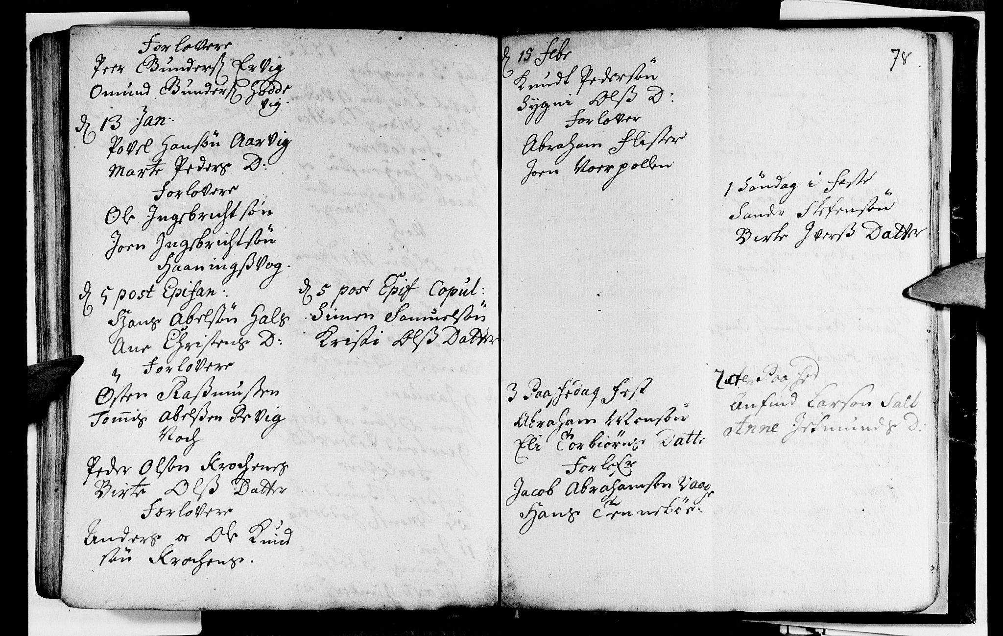 Selje sokneprestembete, AV/SAB-A-99938/H/Ha/Haa/Haaa: Parish register (official) no. A 2, 1704-1715, p. 78