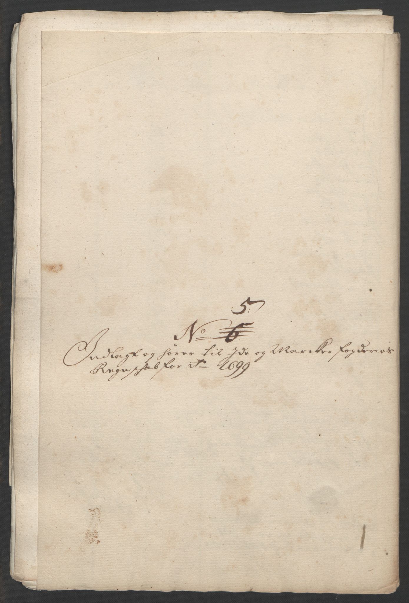 Rentekammeret inntil 1814, Reviderte regnskaper, Fogderegnskap, AV/RA-EA-4092/R01/L0014: Fogderegnskap Idd og Marker, 1699, p. 114