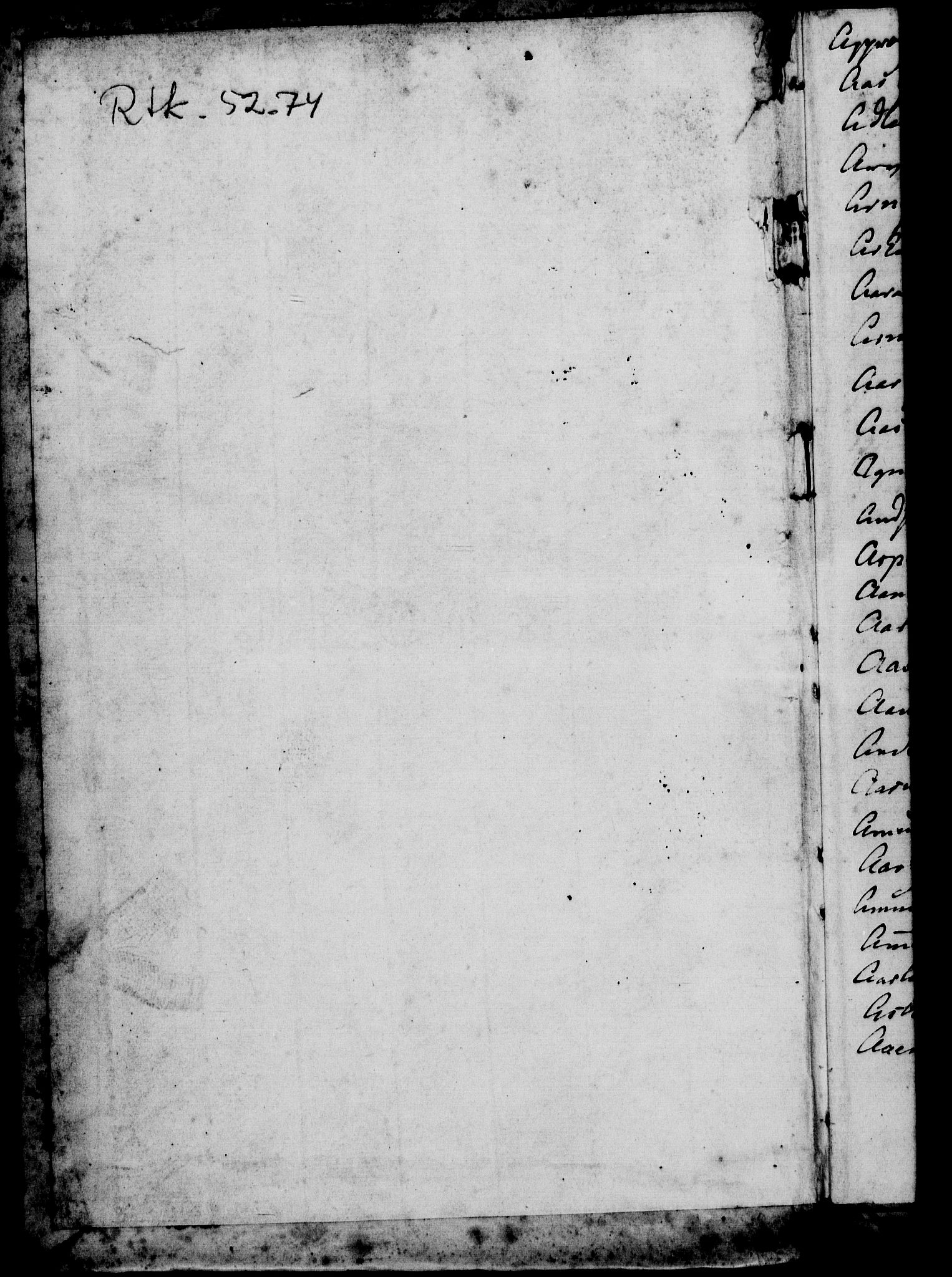 Rentekammeret, Kammerkanselliet, RA/EA-3111/G/Gf/Gfa/L0074: Norsk relasjons- og resolusjonsprotokoll (merket RK 52.74), 1792, p. 2