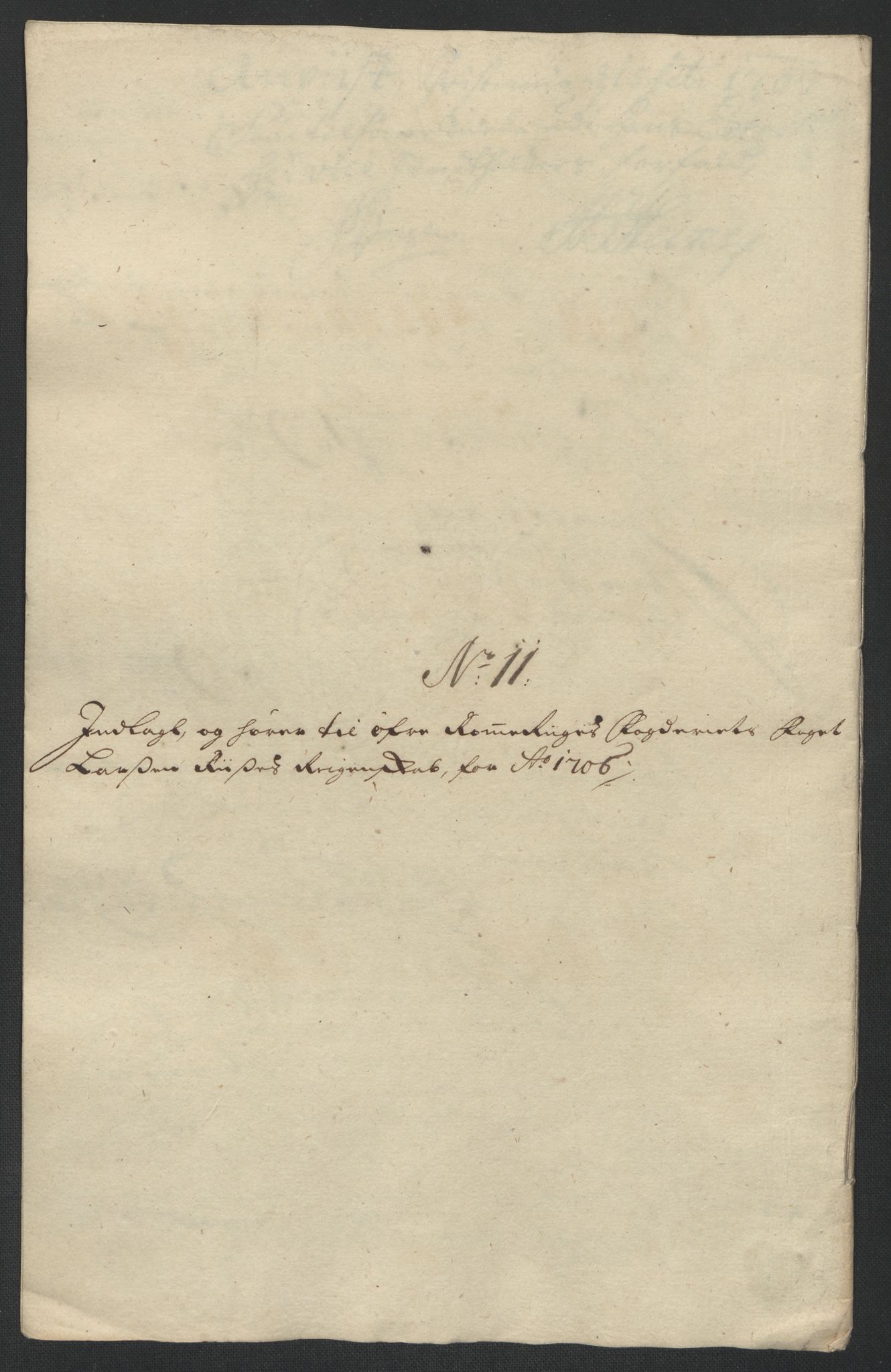 Rentekammeret inntil 1814, Reviderte regnskaper, Fogderegnskap, AV/RA-EA-4092/R12/L0718: Fogderegnskap Øvre Romerike, 1706-1707, p. 185