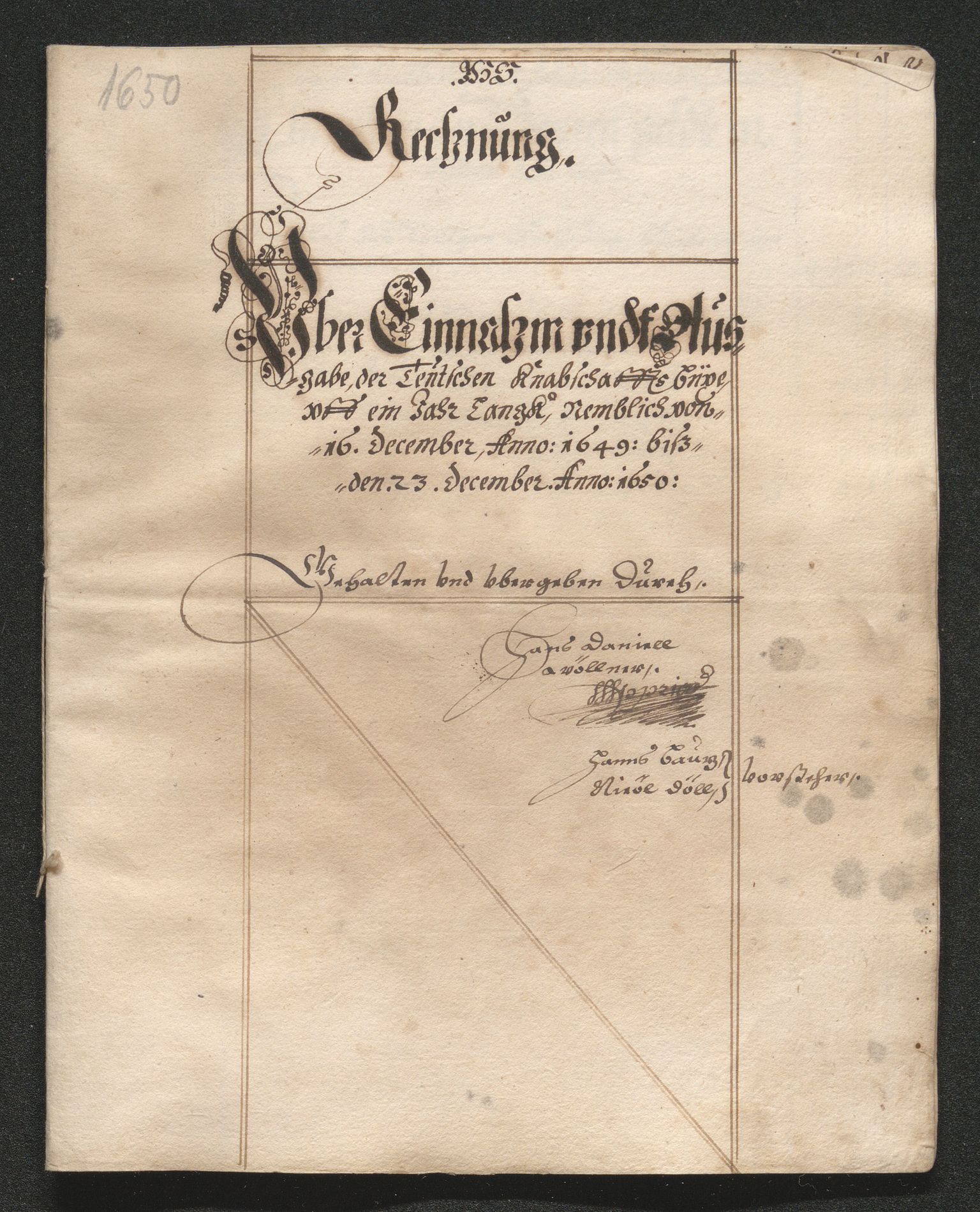 Kongsberg Sølvverk 1623-1816, SAKO/EA-3135/001/D/Di/Dib/L0004: Regnskaper for knappschaftkassen , 1630-1663, p. 135