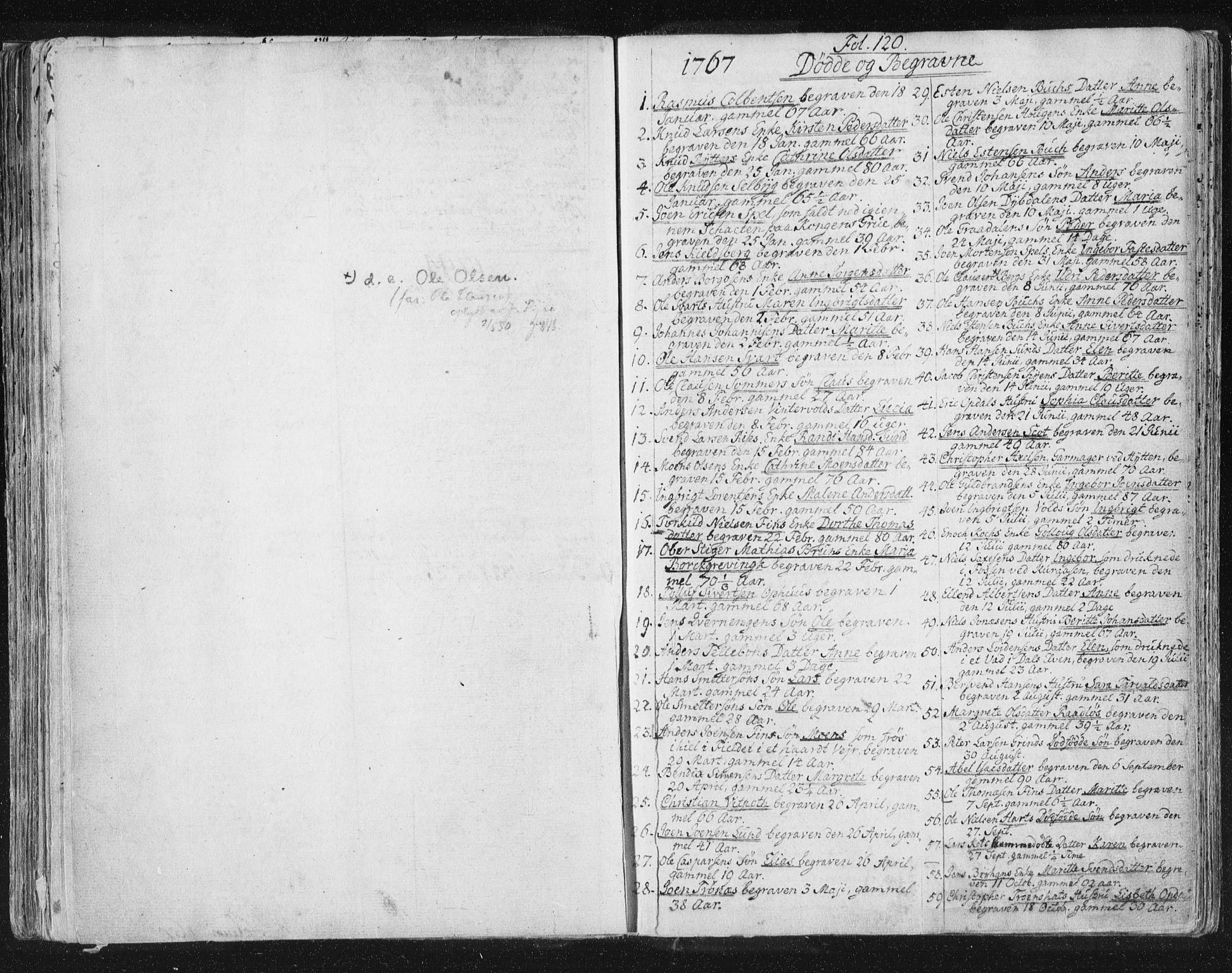 Ministerialprotokoller, klokkerbøker og fødselsregistre - Sør-Trøndelag, SAT/A-1456/681/L0926: Parish register (official) no. 681A04, 1767-1797, p. 120