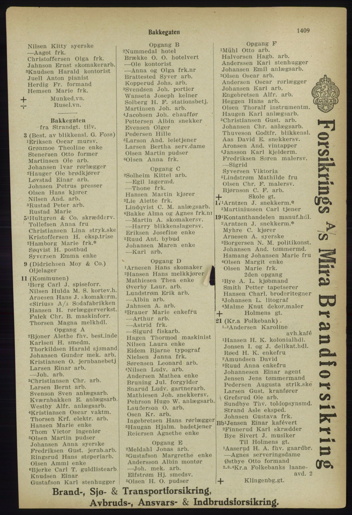 Kristiania/Oslo adressebok, PUBL/-, 1918, p. 1562